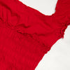 #78 Baba Nuki Short Sleeve Top Red | c. | Size 10