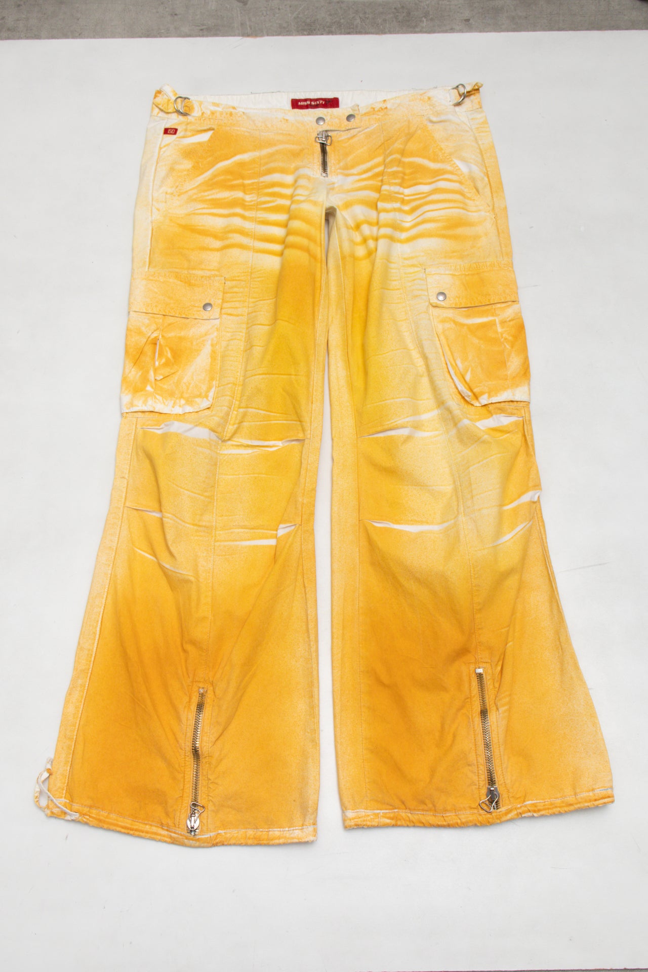 #111 Miss Sixty Cargo Pants Yellow | c. 173 | Size 10