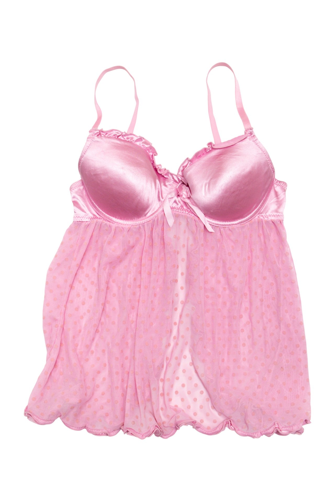#27 Babydoll Lingerie Top Pink | c. 173 | Size 10