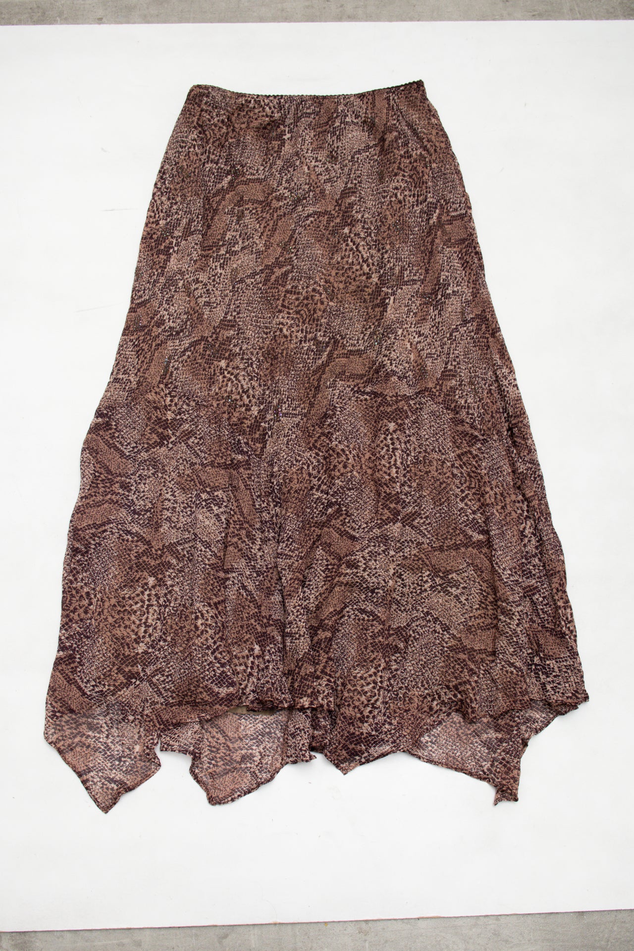 #76 Newport News Maxi Skirt Brown | c. 173 | Size 8