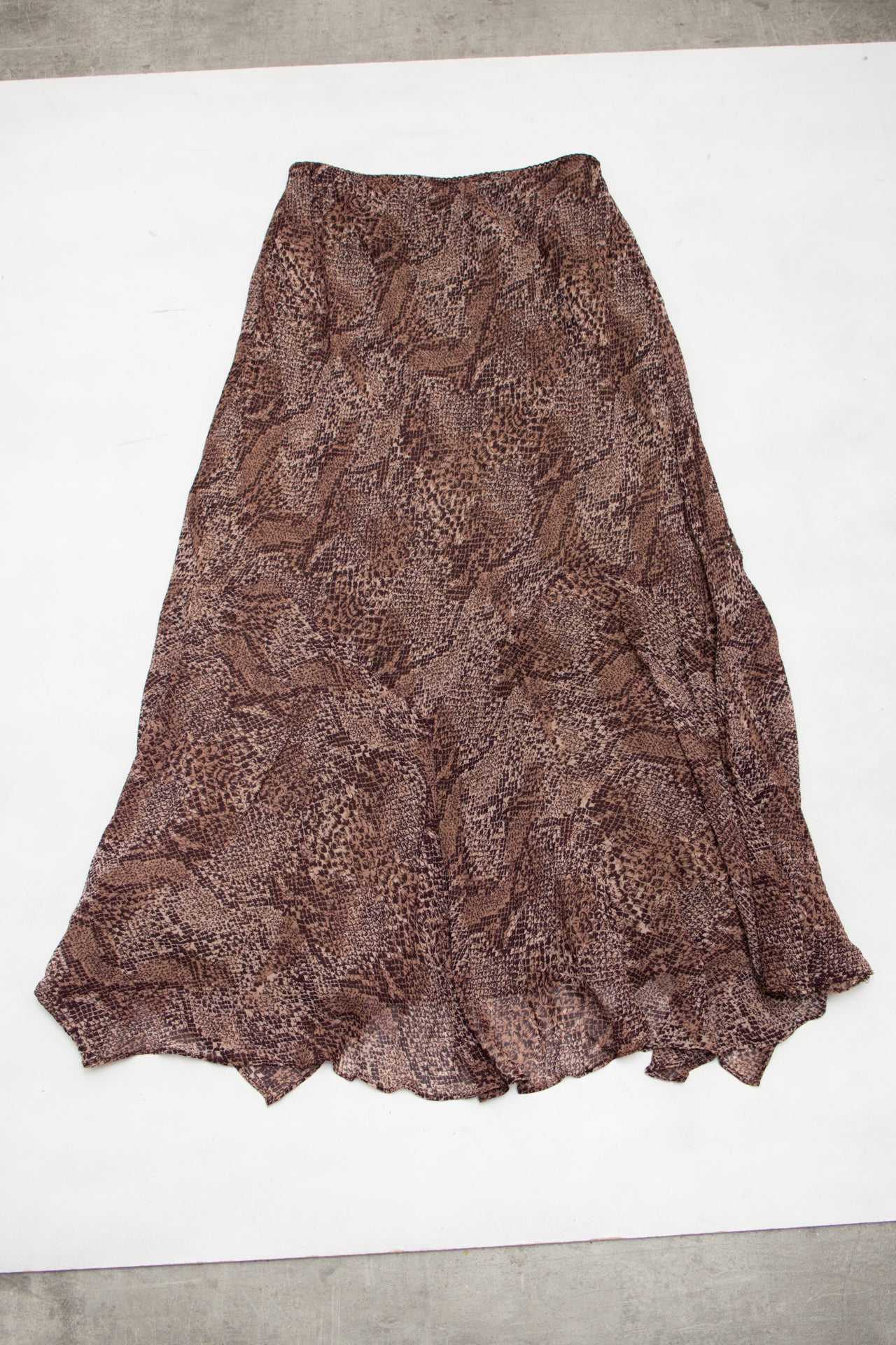#76 Newport News Maxi Skirt Brown | c. 173 | Size 8
