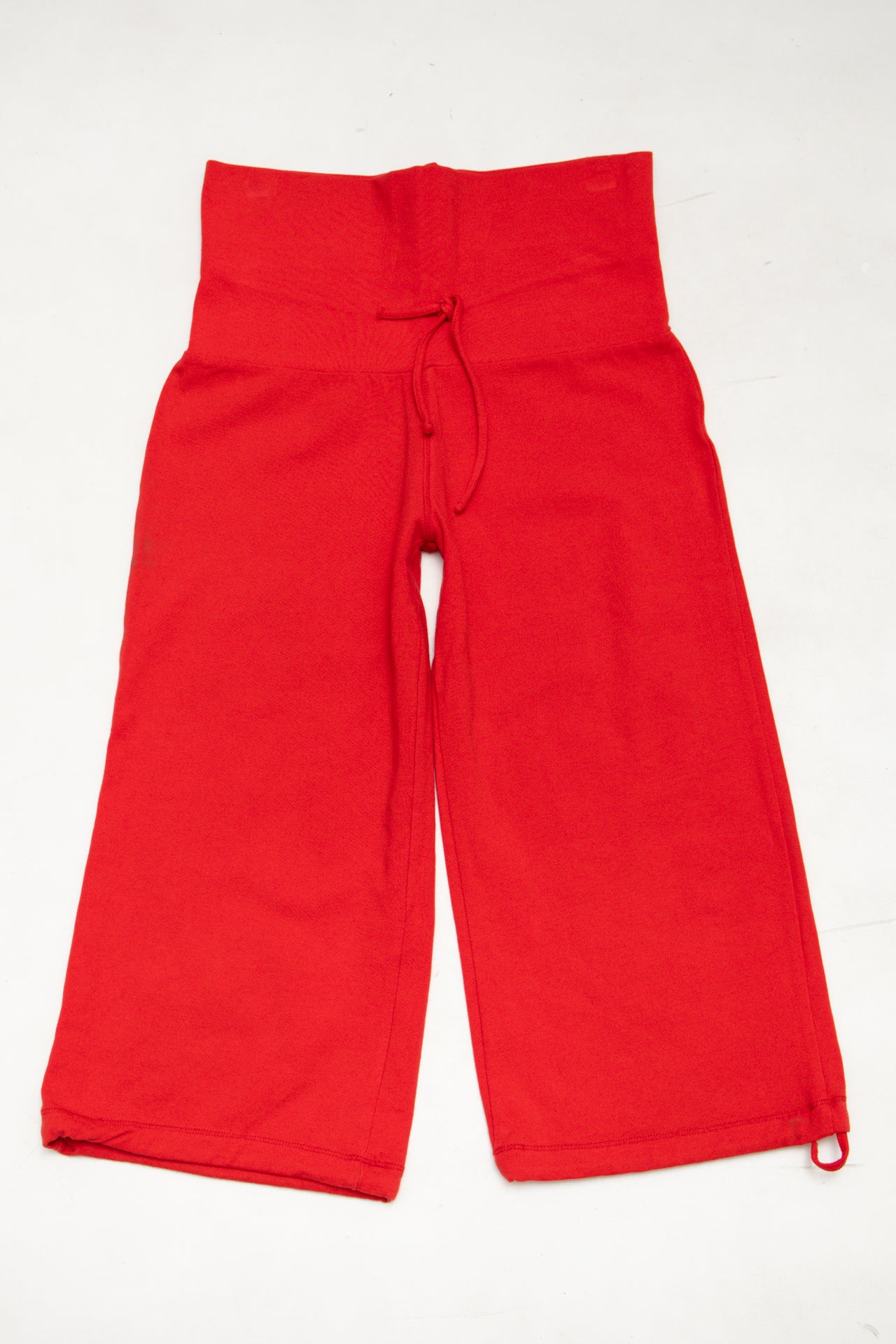 #112 Wide-leg Knit Pants Red | c. | Size 8