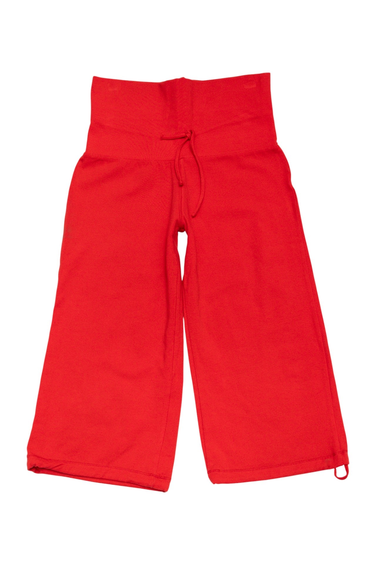 #112 Wide-leg Knit Pants Red | c. | Size 8