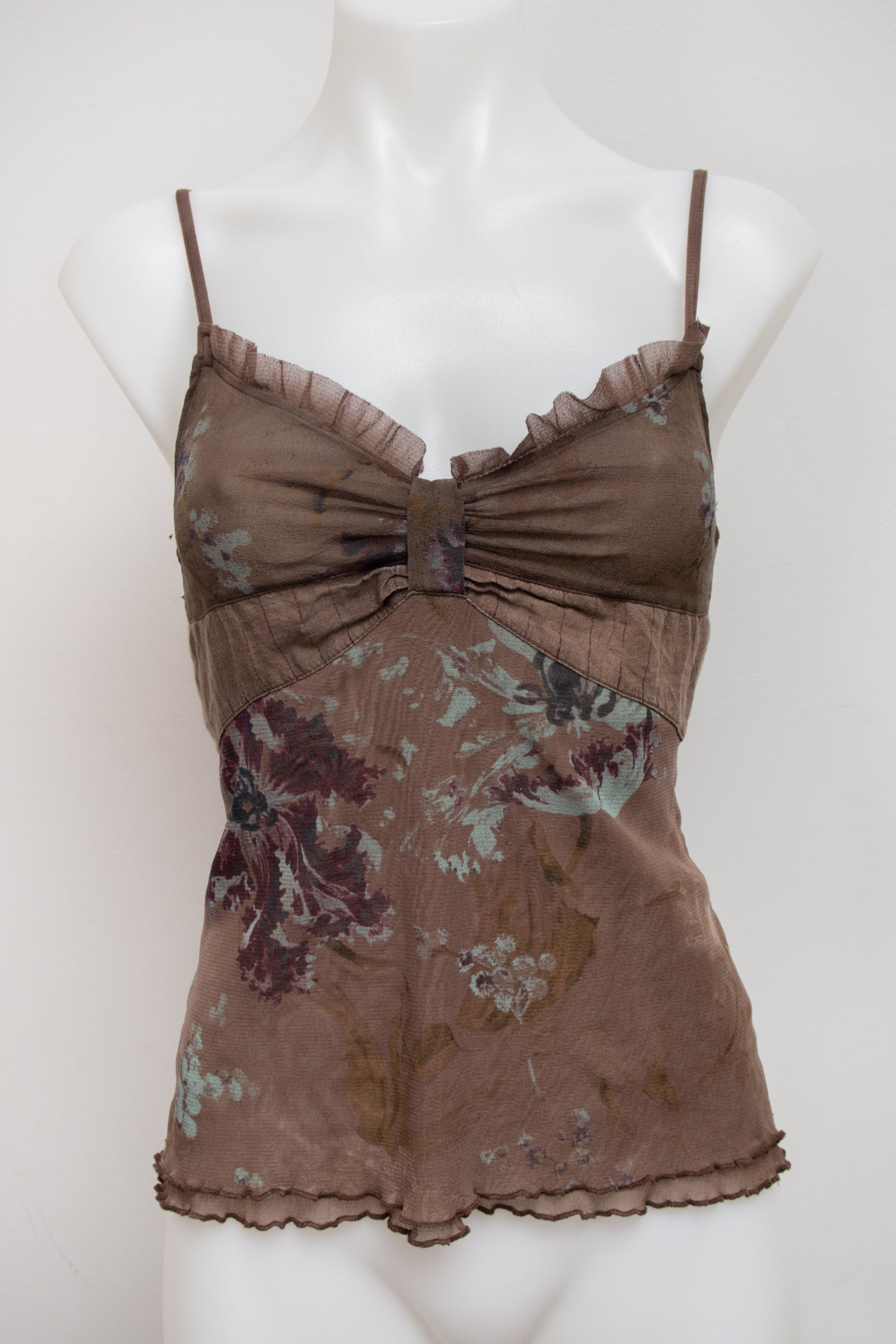 #159 Camisole Top Brown | c. 176 | Size