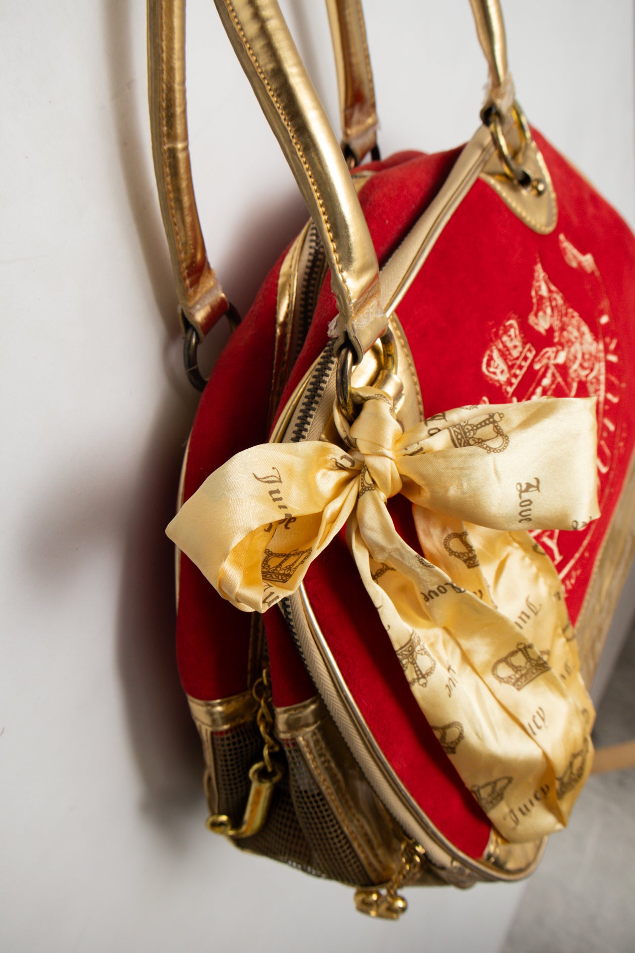 #232 Juicy Couture Shoulder Bag Red | c. 175 | Size