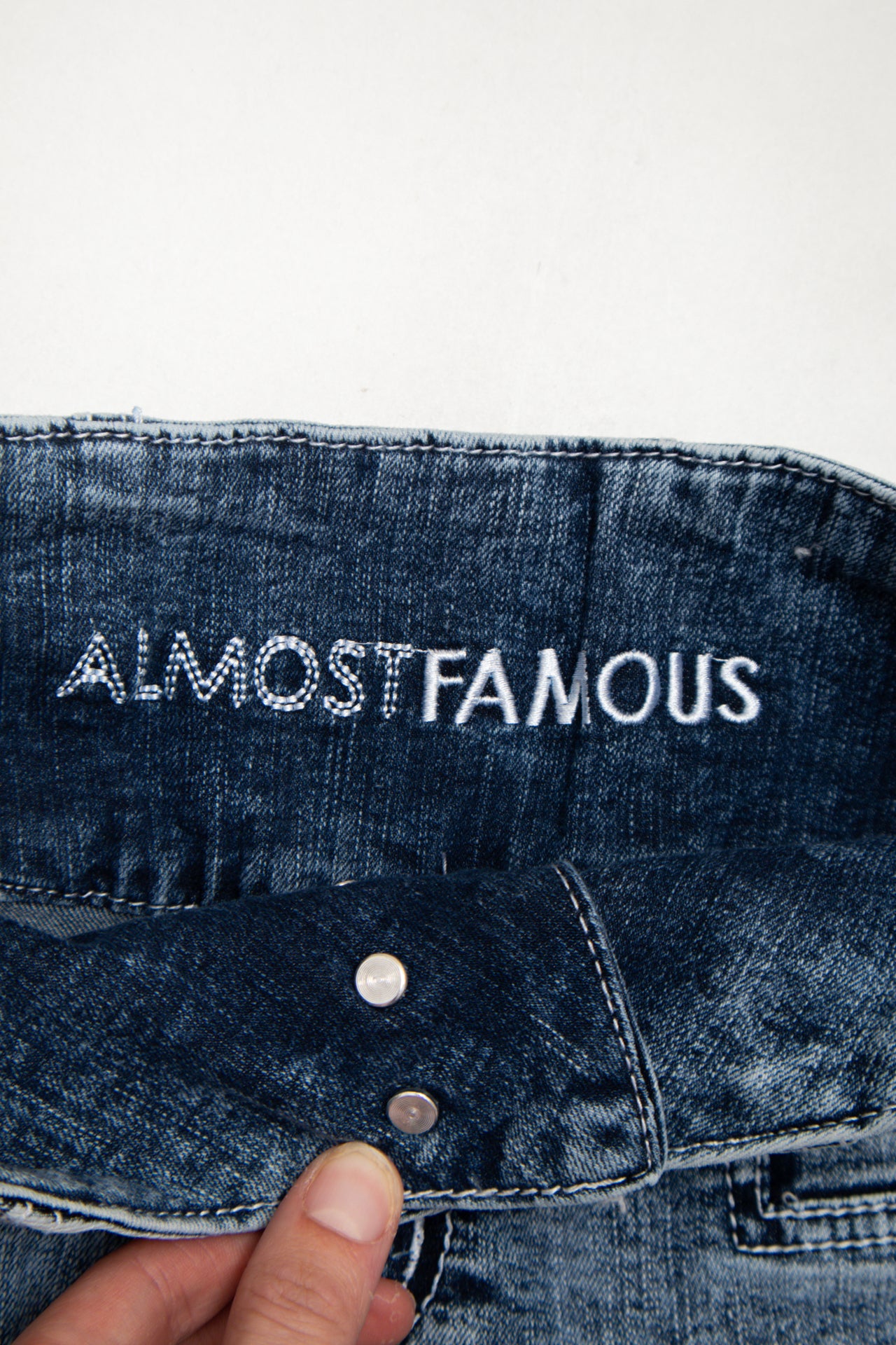 #90 Almost Famous Denim Shorts Blue | c. | Size 6