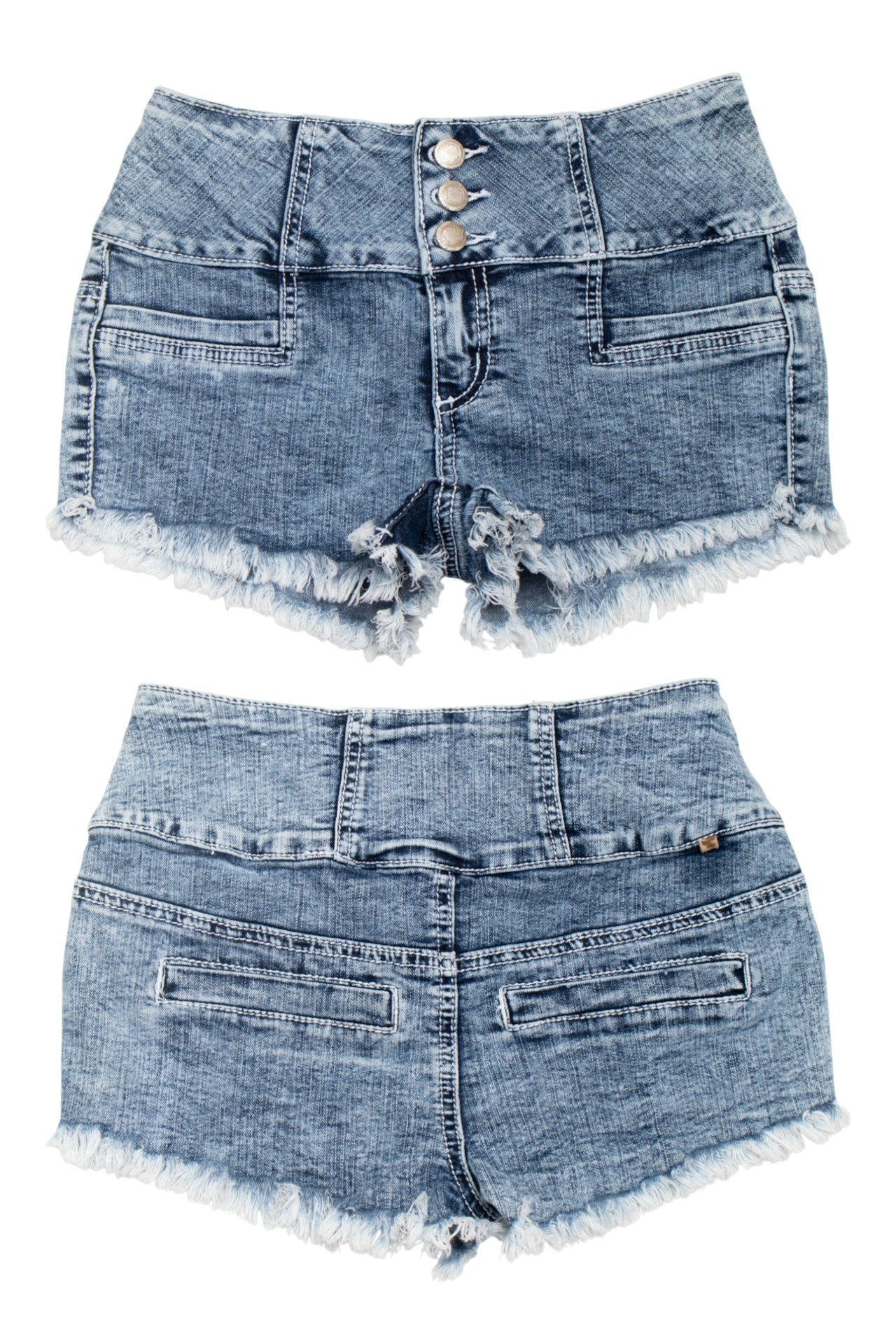 #90 Almost Famous Denim Shorts Blue | c. | Size 6