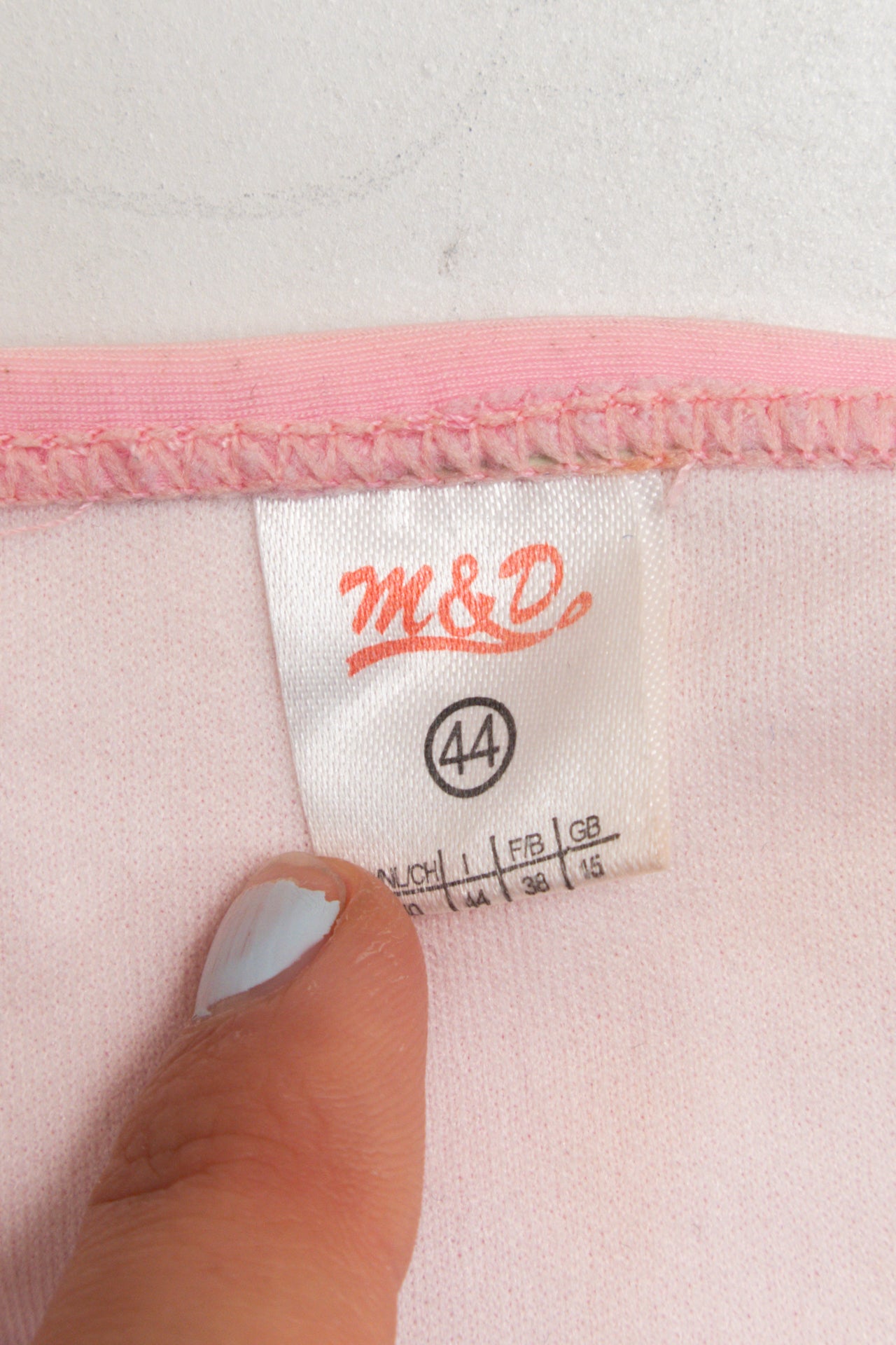 #90 M&d Bikini Pink | c. 176 | Size 10