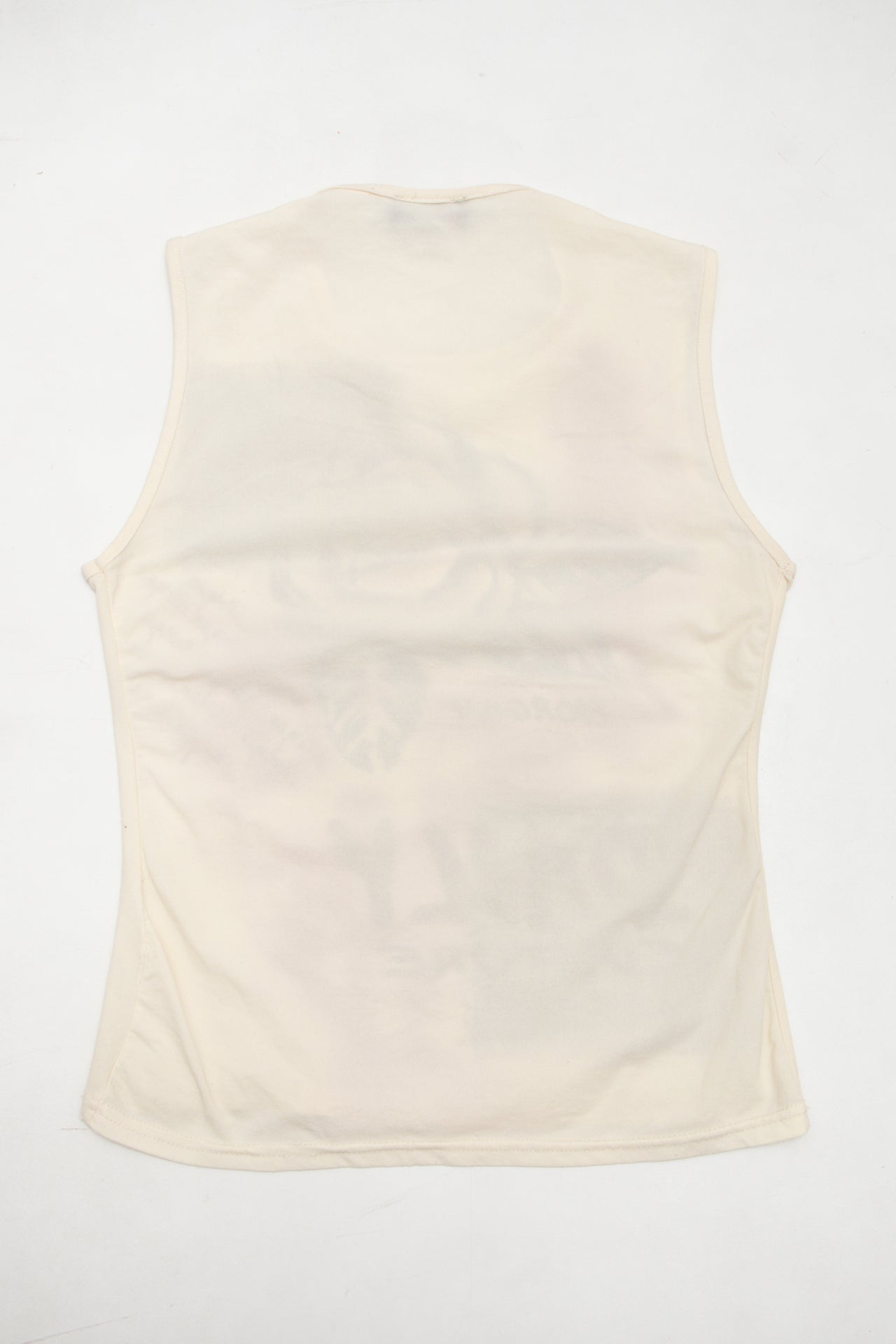 #51 Morgan Sleeveless Graphic Top Beige | c. 173 | Size 8