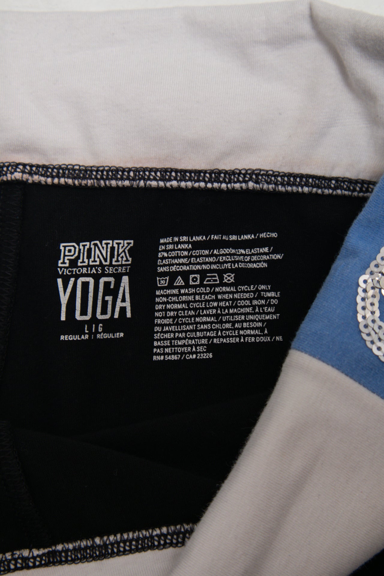 #64 Pink Victoria's Secret Pants Black | c. 176 | Size 12