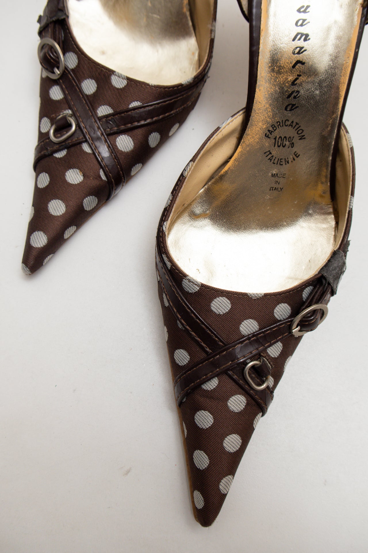 #181 Aquascutum Heels Brown | c. 173 | Size AU8