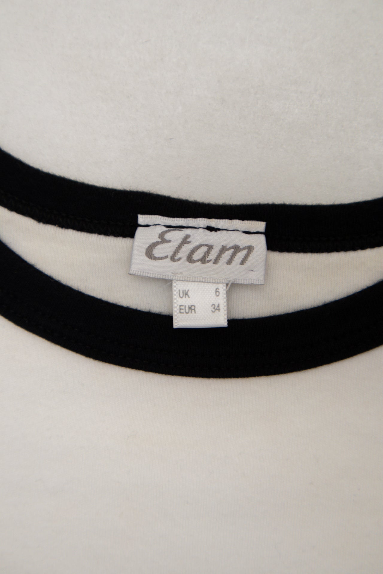 #50 Etam T-shirt White | c. 173 | Size 6