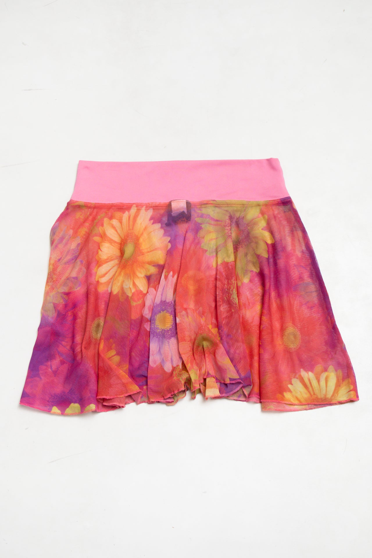 #63 Sheila Moon Mini Skirt Pink | c. 176 | Size 8