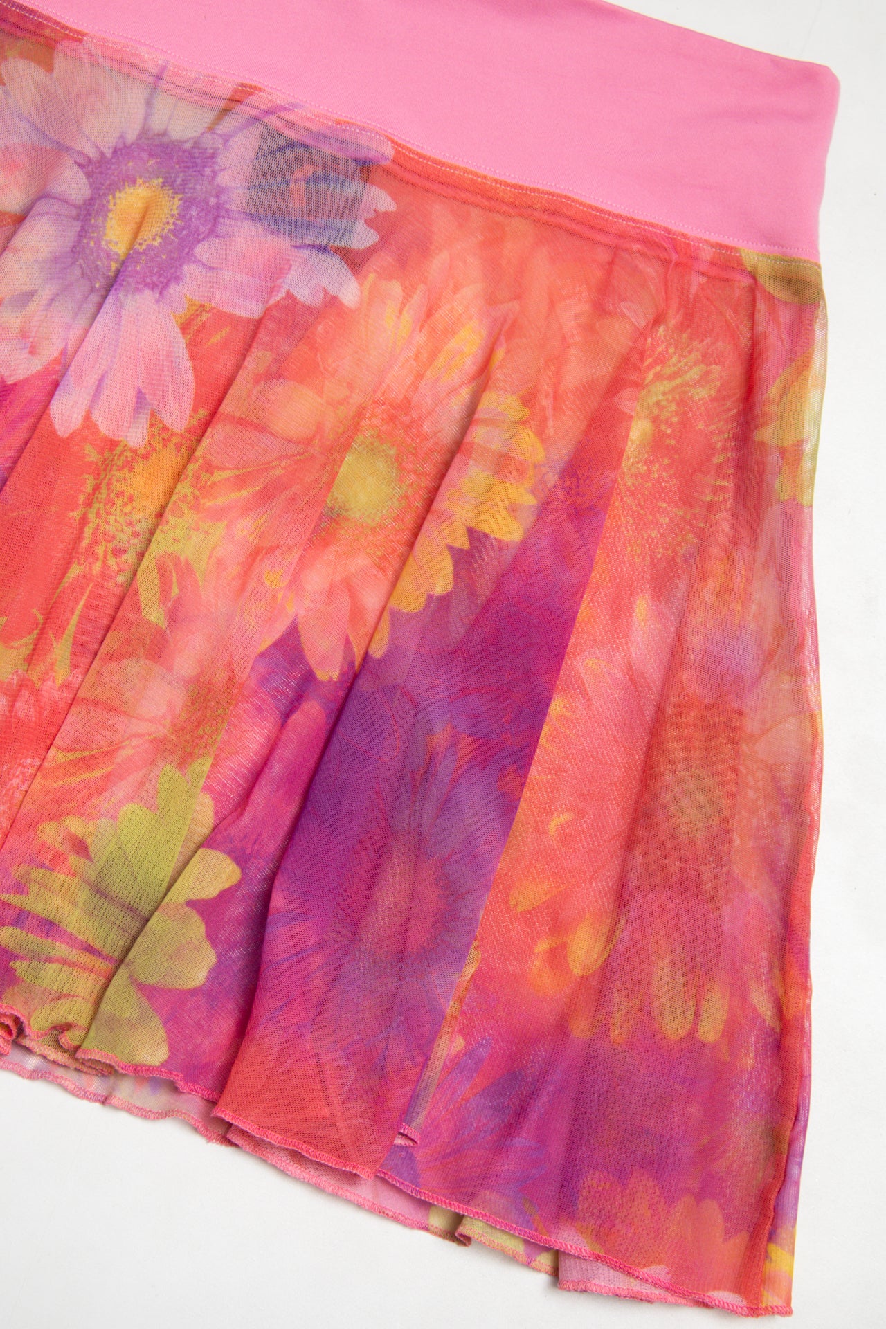 #63 Sheila Moon Mini Skirt Pink | c. 176 | Size 8