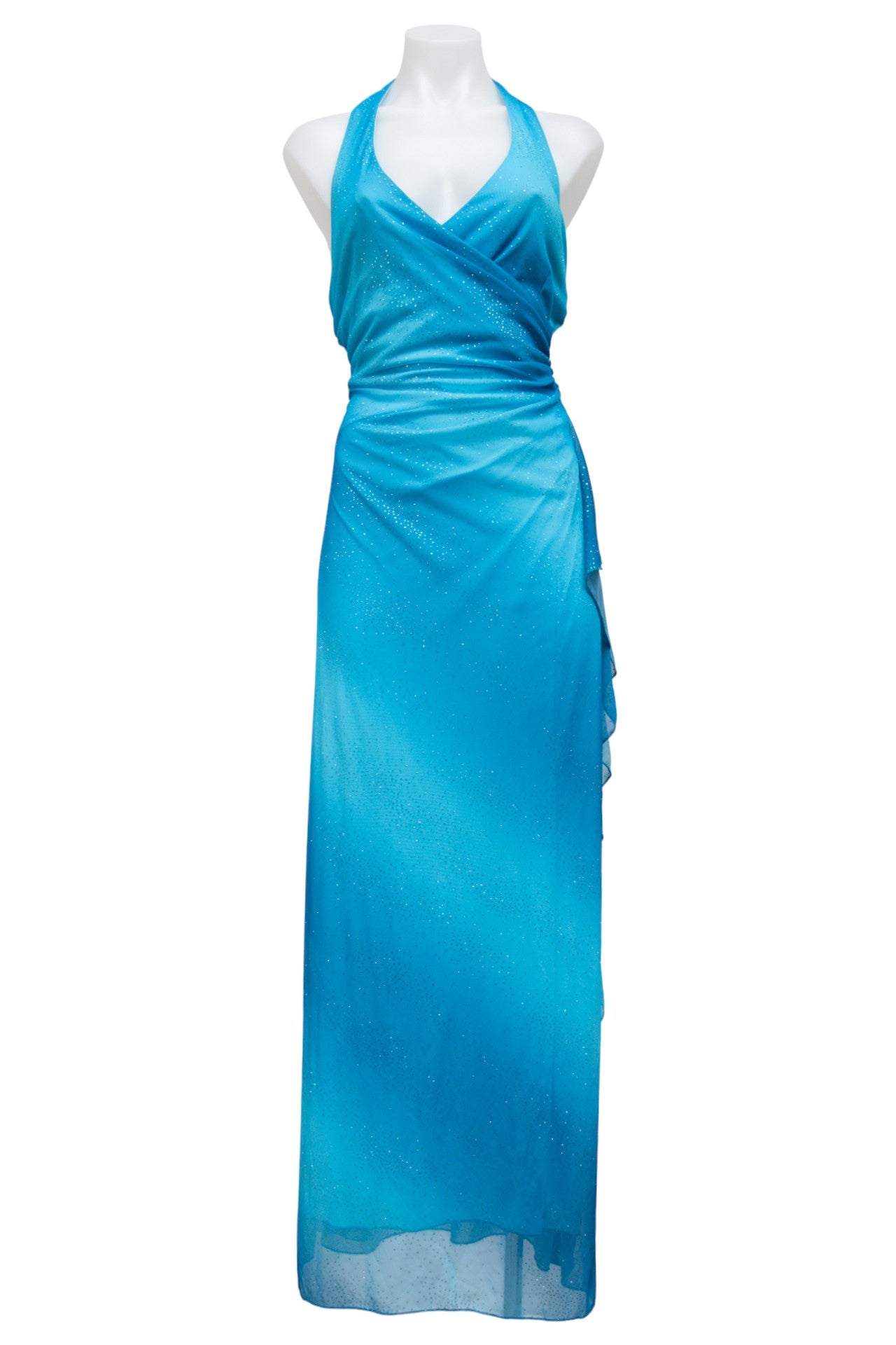 #112 B. Darlin Halter Top Blue | c. 175 | Size 10