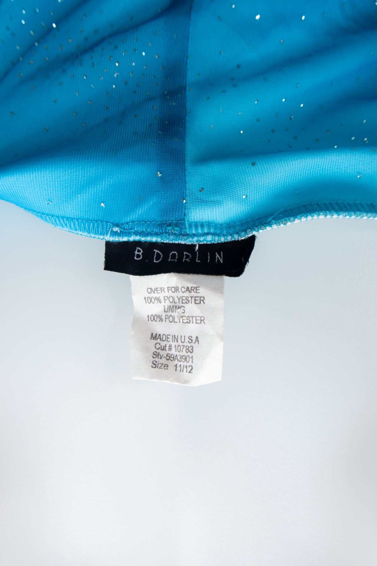 #112 B. Darlin Halter Top Blue | c. 175 | Size 10