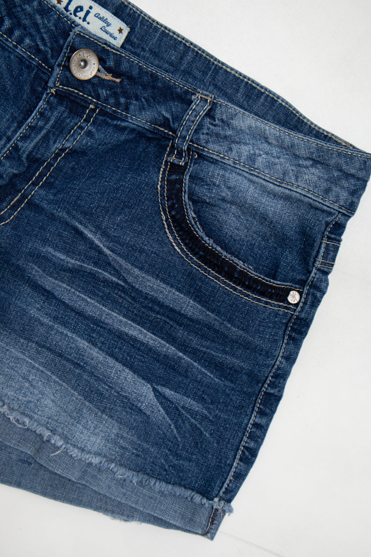 #82 L.e.i. Denim Shorts Blue | c. 173 | Size 12