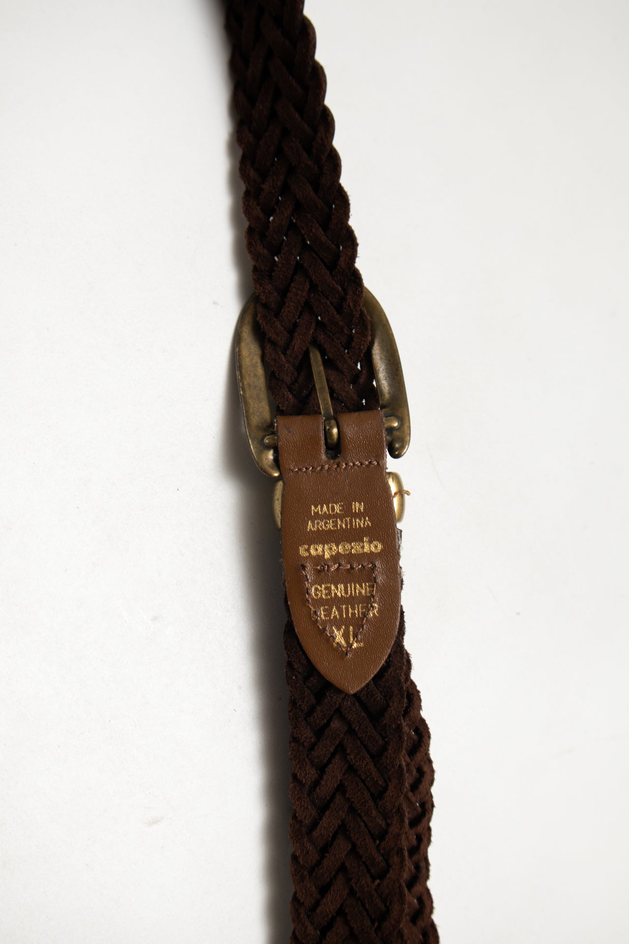 #258 Capezio Brown Belt| c. 174