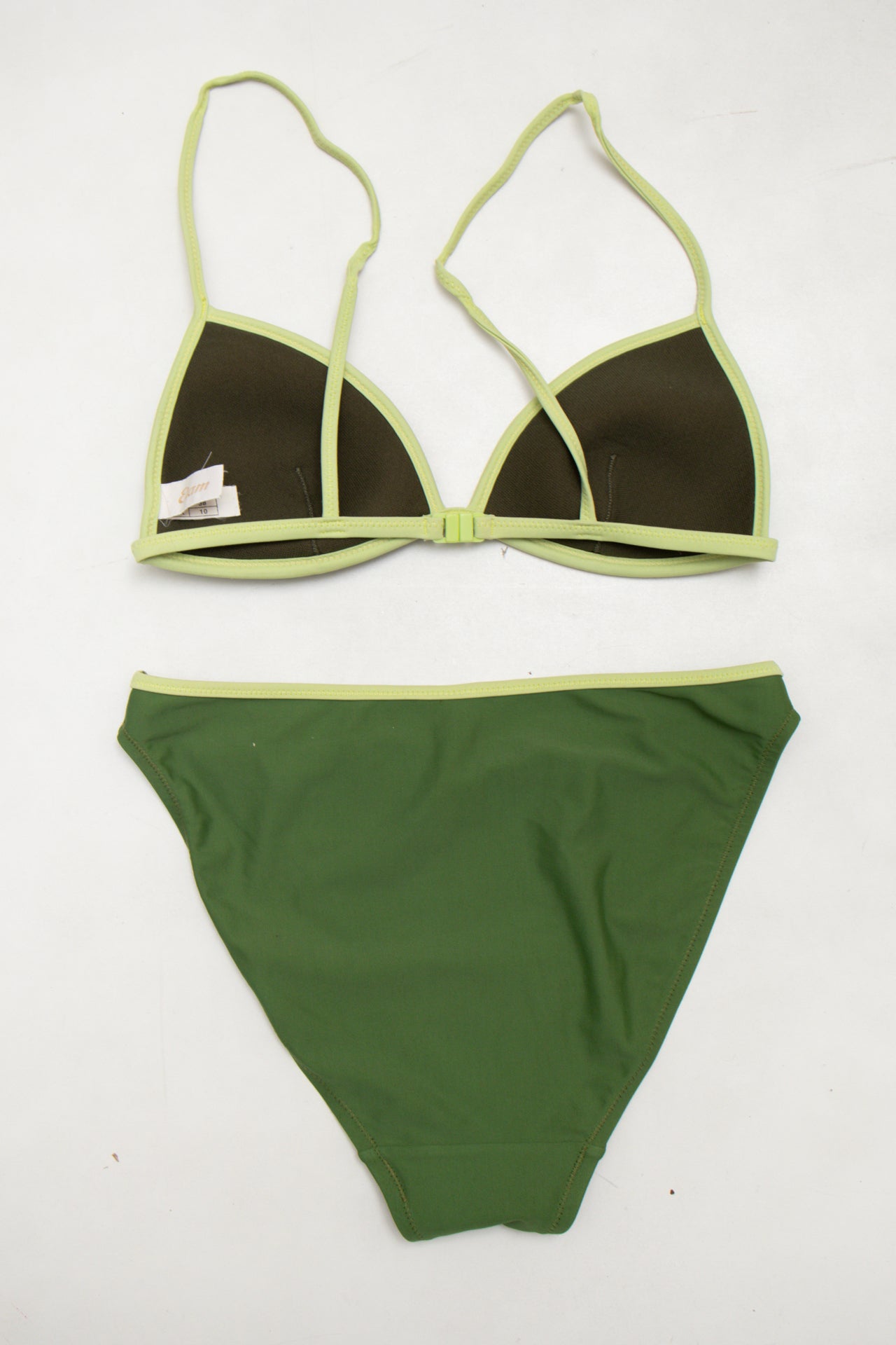#223 Etam Bikini Set Green | c. 173 | Size 8