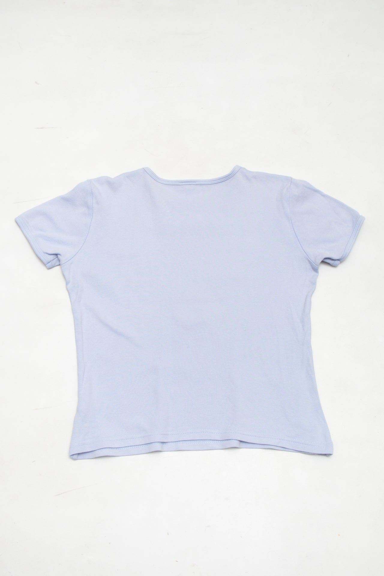 #53 Glam Short-sleeve Graphic T-shirt Blue | c. 173 | Size 10