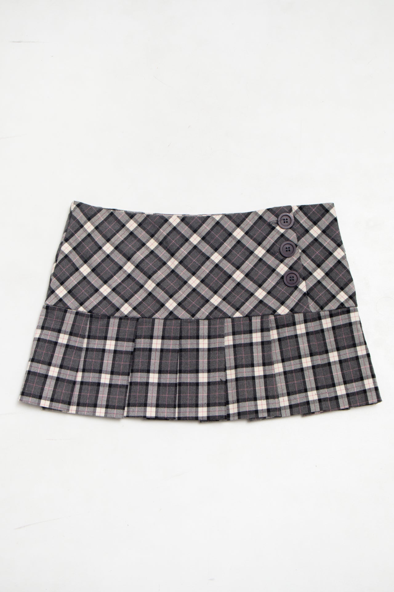 #60 Twentyone Mini Skirt Gray | c. 176 | Size 4