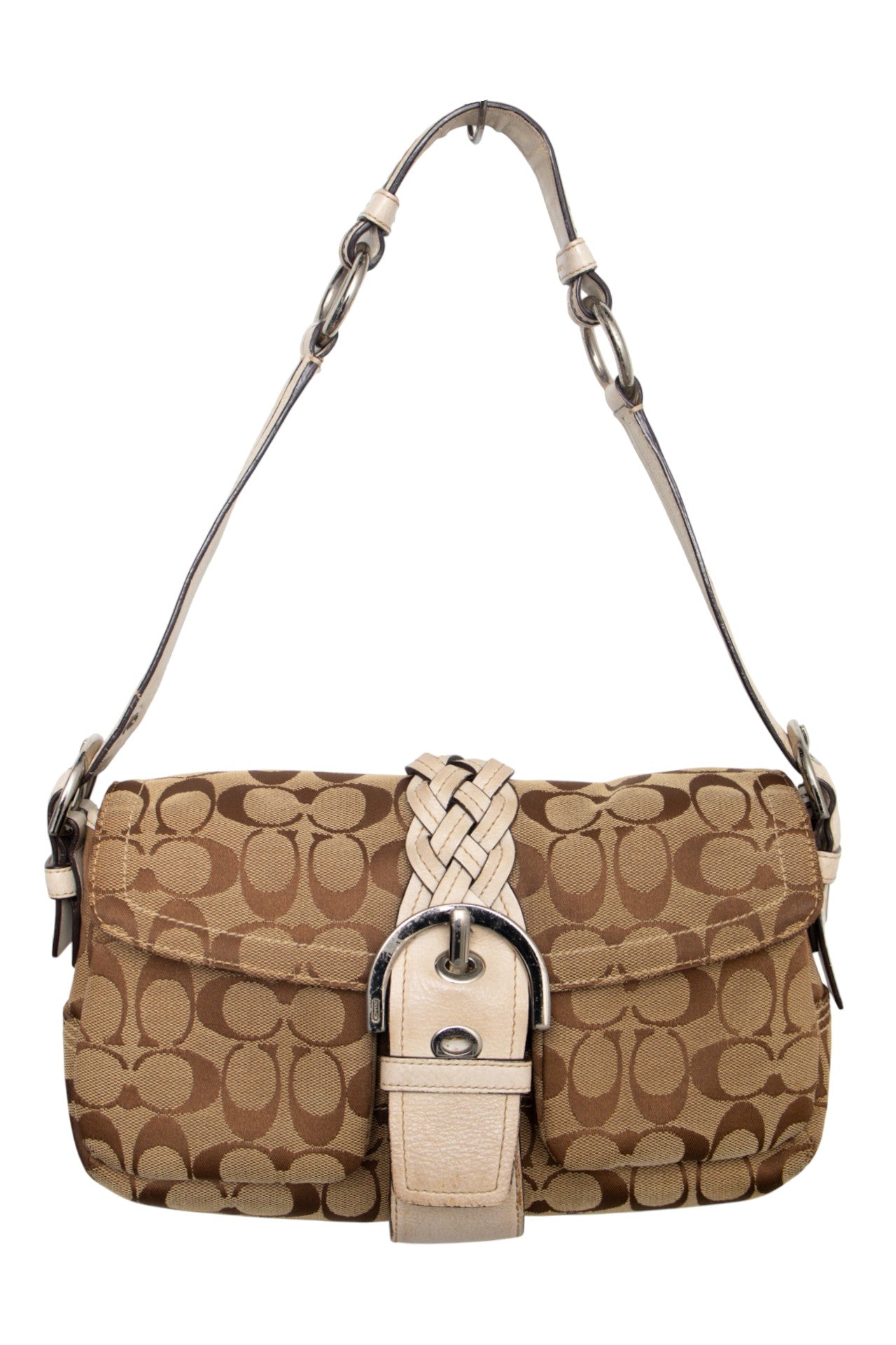 #225 Coach Plaited Soho Flat Bag | c. 175
