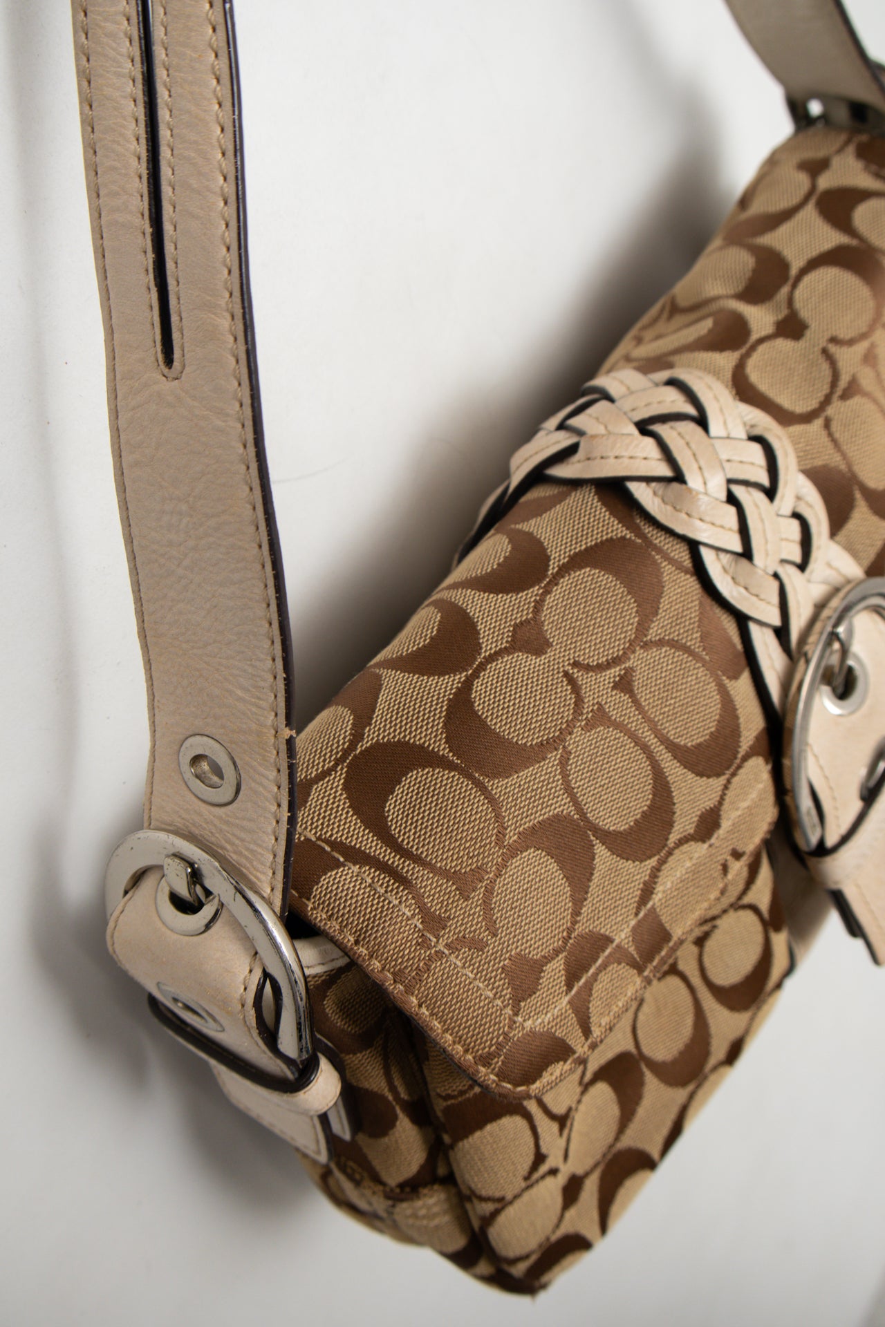 #225 Coach Plaited Soho Flat Bag | c. 175