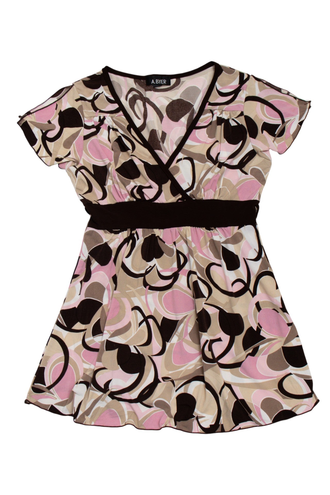 #124 A. Byer Tunic Top Pink | c. 173 | Size 10