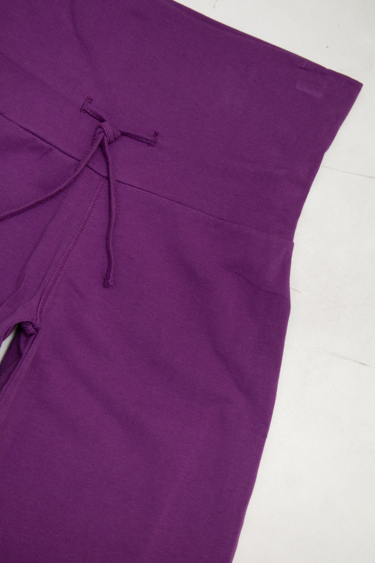 #113 Sport Zone Wide-leg Cropped Pants Purple | c. 174 | Size 8