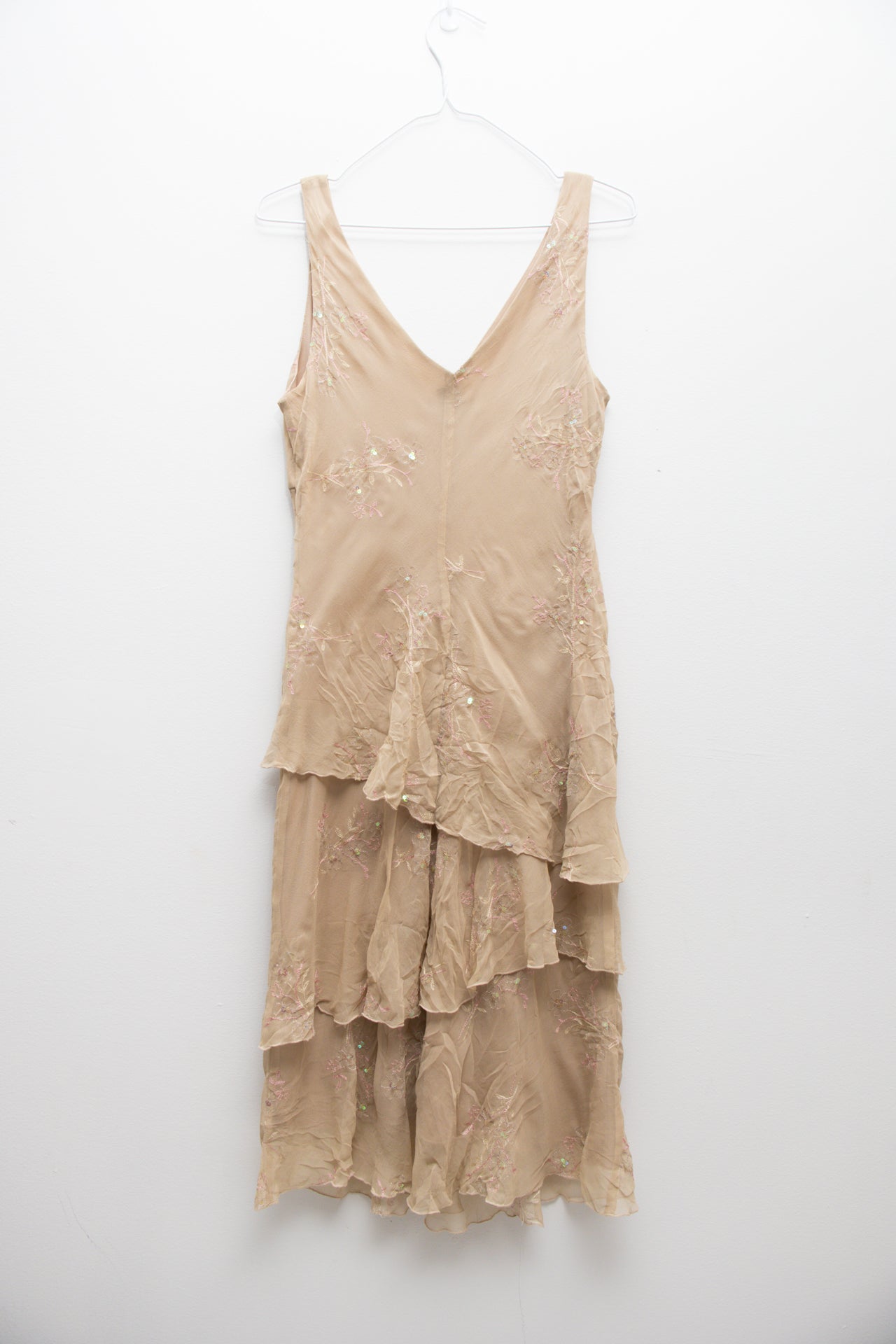 #281 Jonathan Martin Studio Dress Beige | c. 174 | Size 10