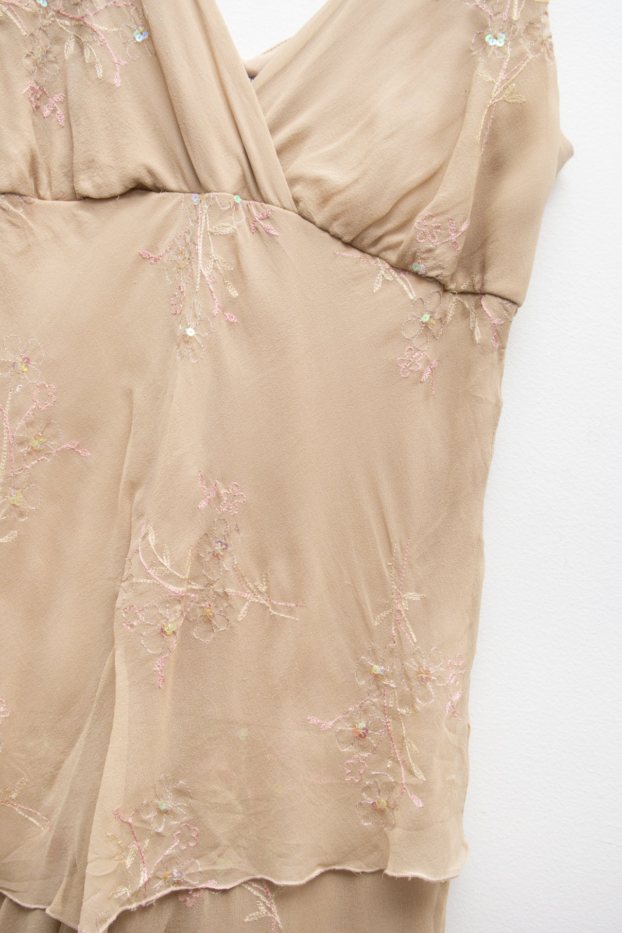 #281 Jonathan Martin Studio Dress Beige | c. 174 | Size 10