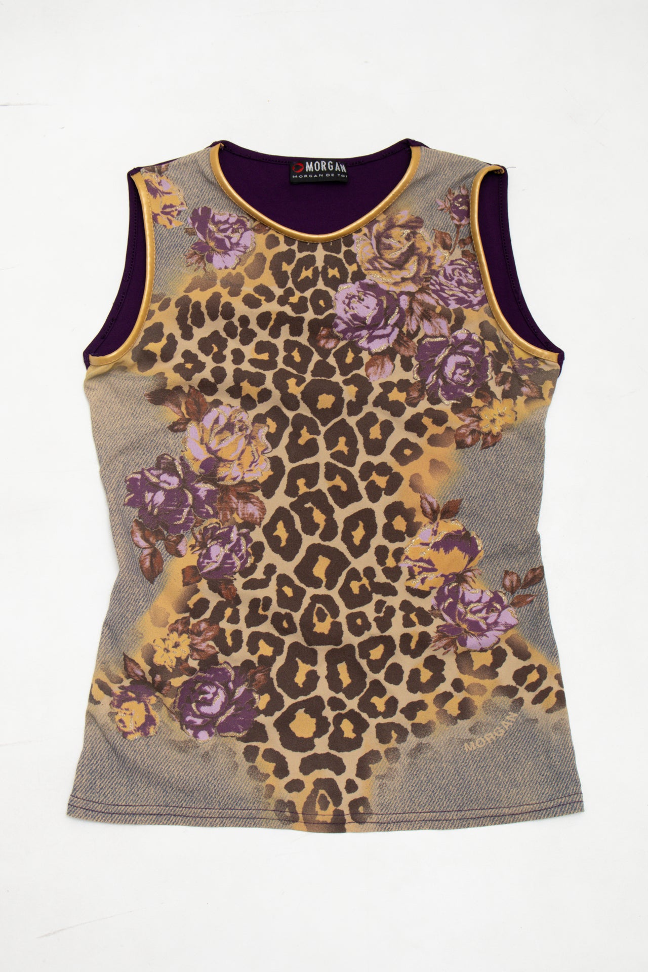 #48 Morgan De Toi Sleeveless Top Brown | c. 173 | Size 8