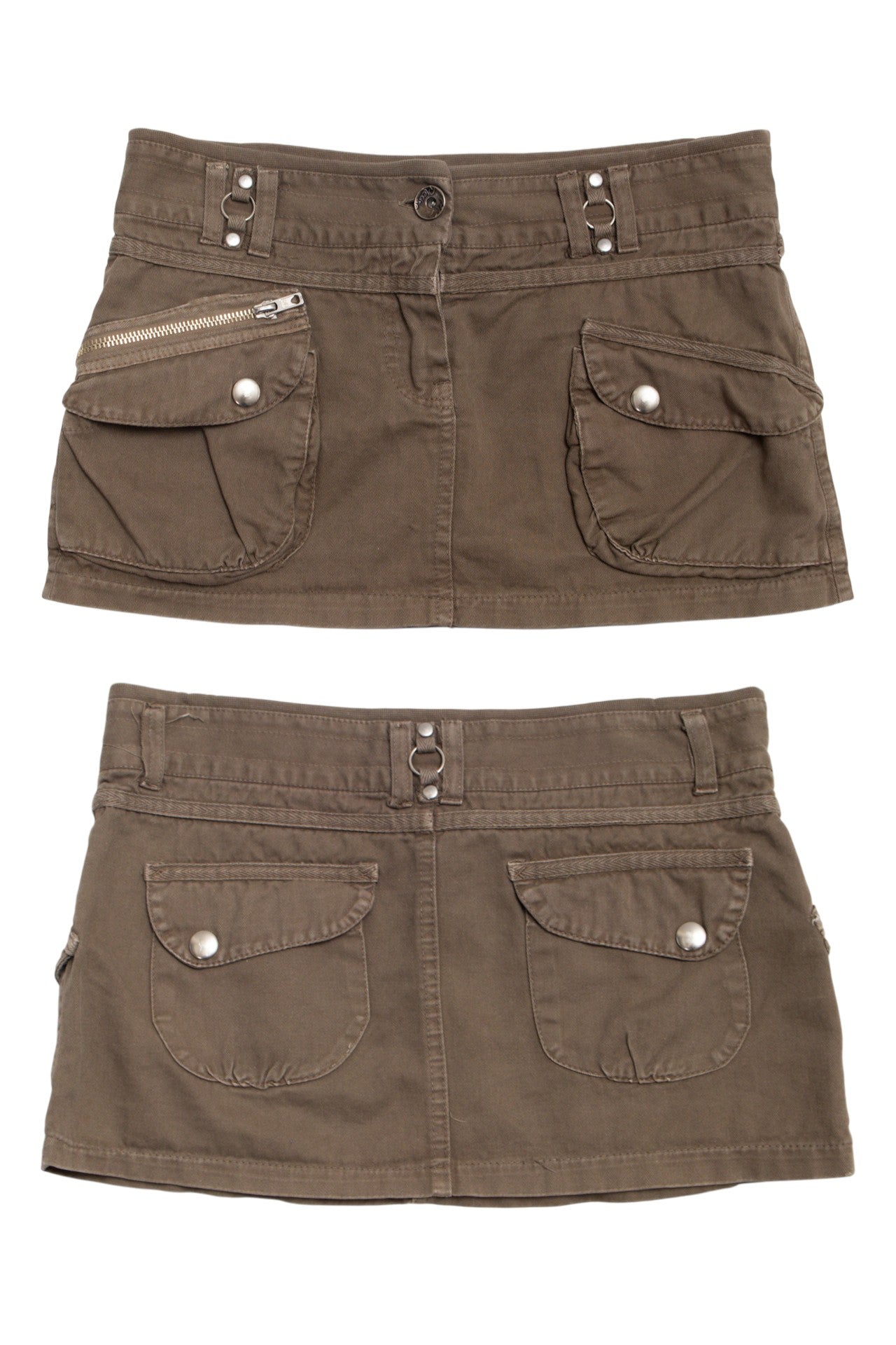 #72 Please Mini Skirt Brown | c. 176 | Size 8