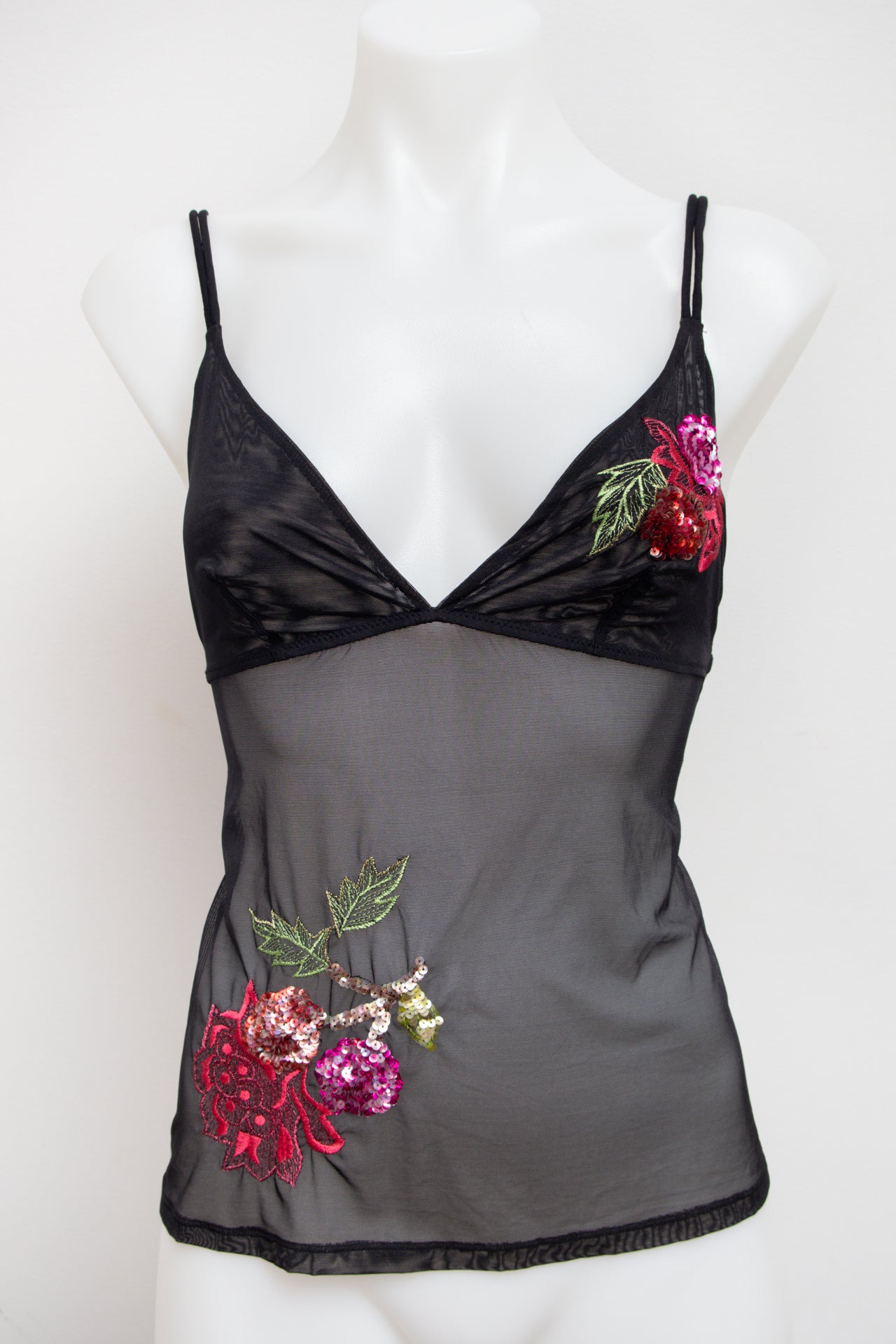 #167 Camisole Top Black | c. 176 | Size 10