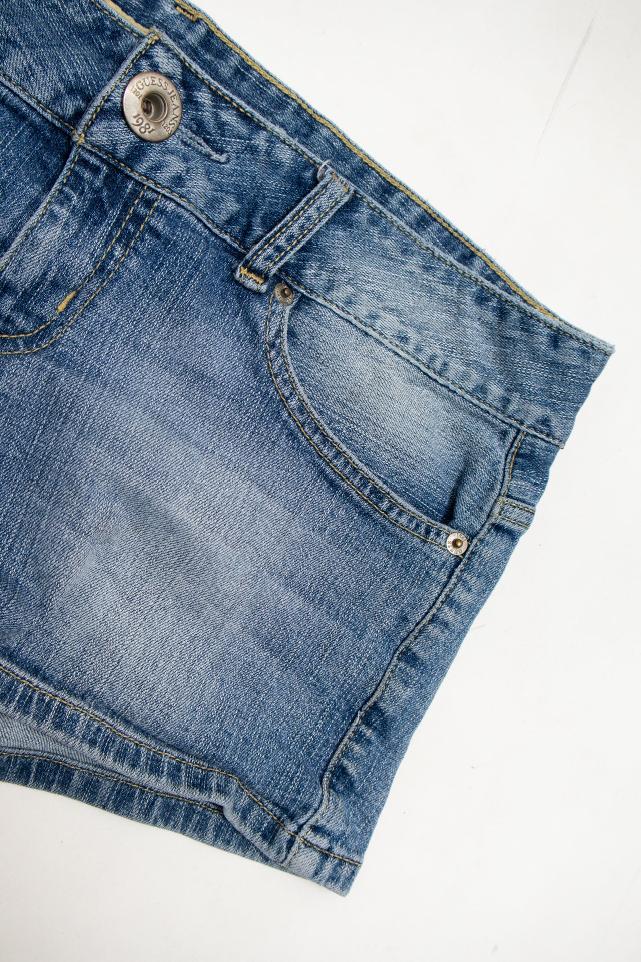 #86 Guess Los Angeles Denim Shorts Blue | c. | Size 10