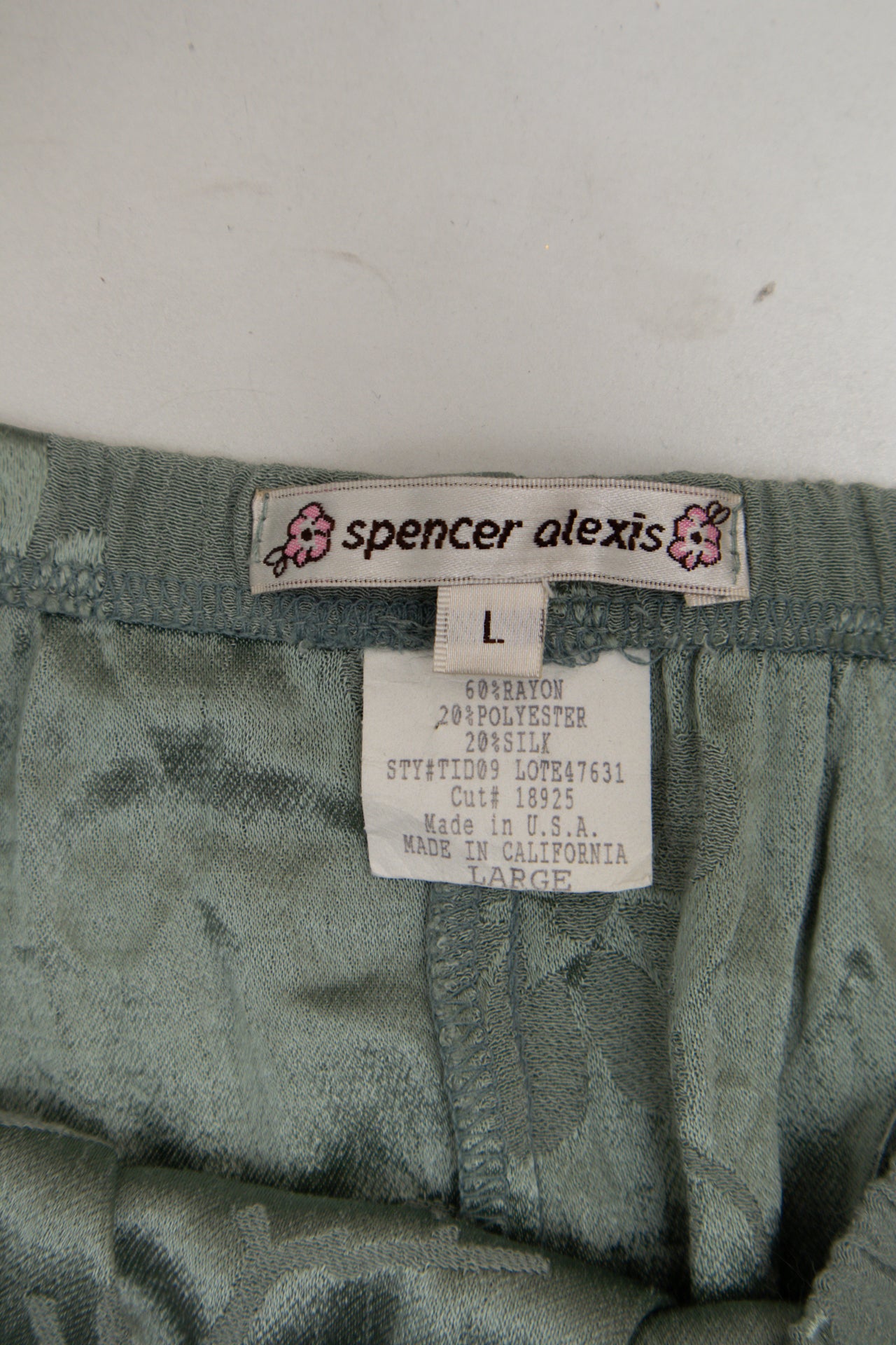#155 Spencer Alexis Skirt Green | c. 173 | Size 10