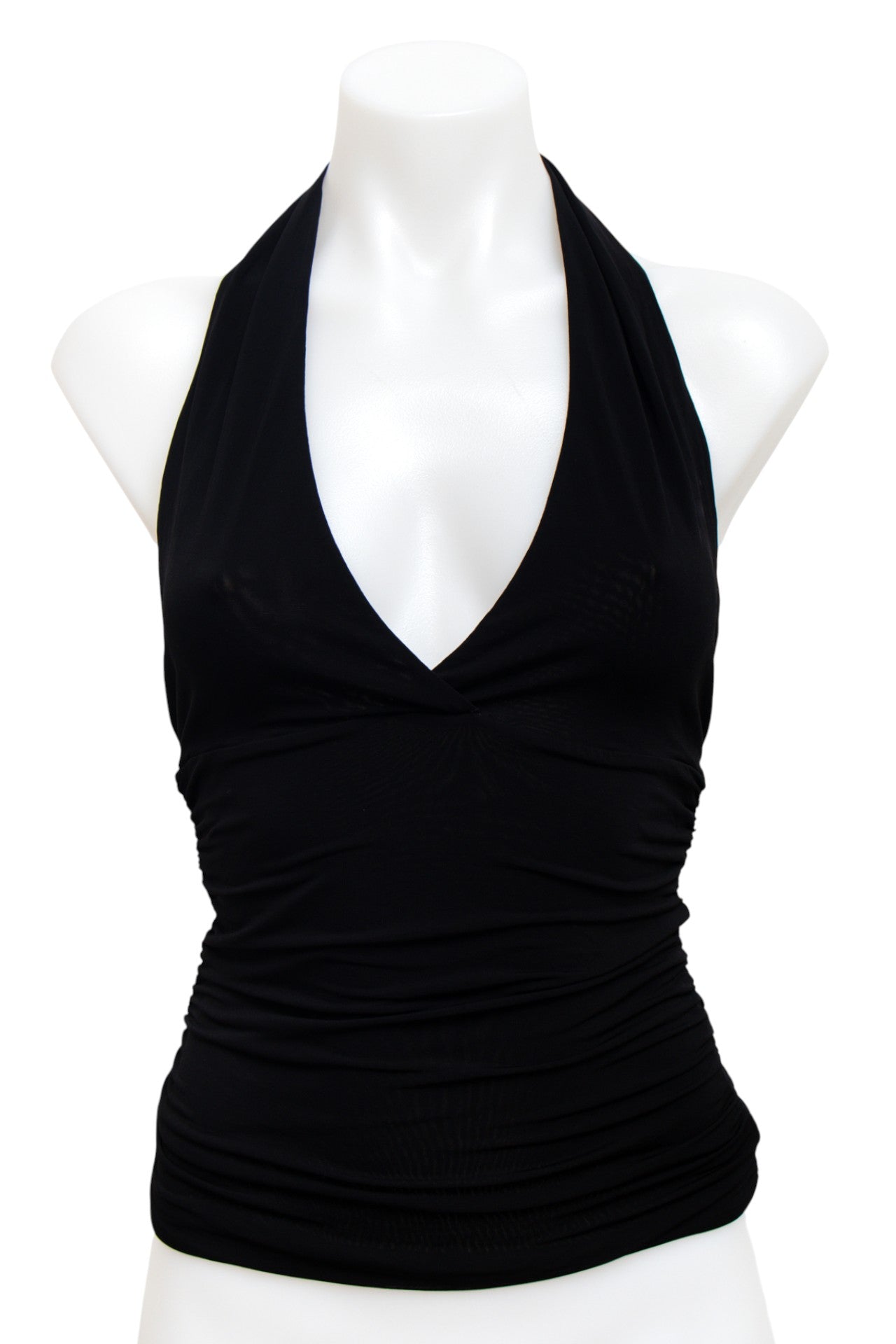 #166 Bcbgmaxazria Halter Top Black | c. 176 | Size 6