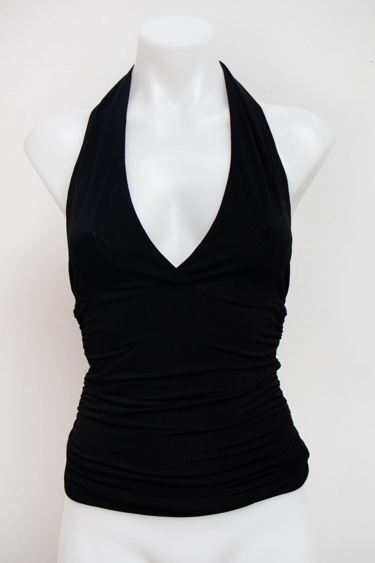 #166 Bcbgmaxazria Halter Top Black | c. 176 | Size 6