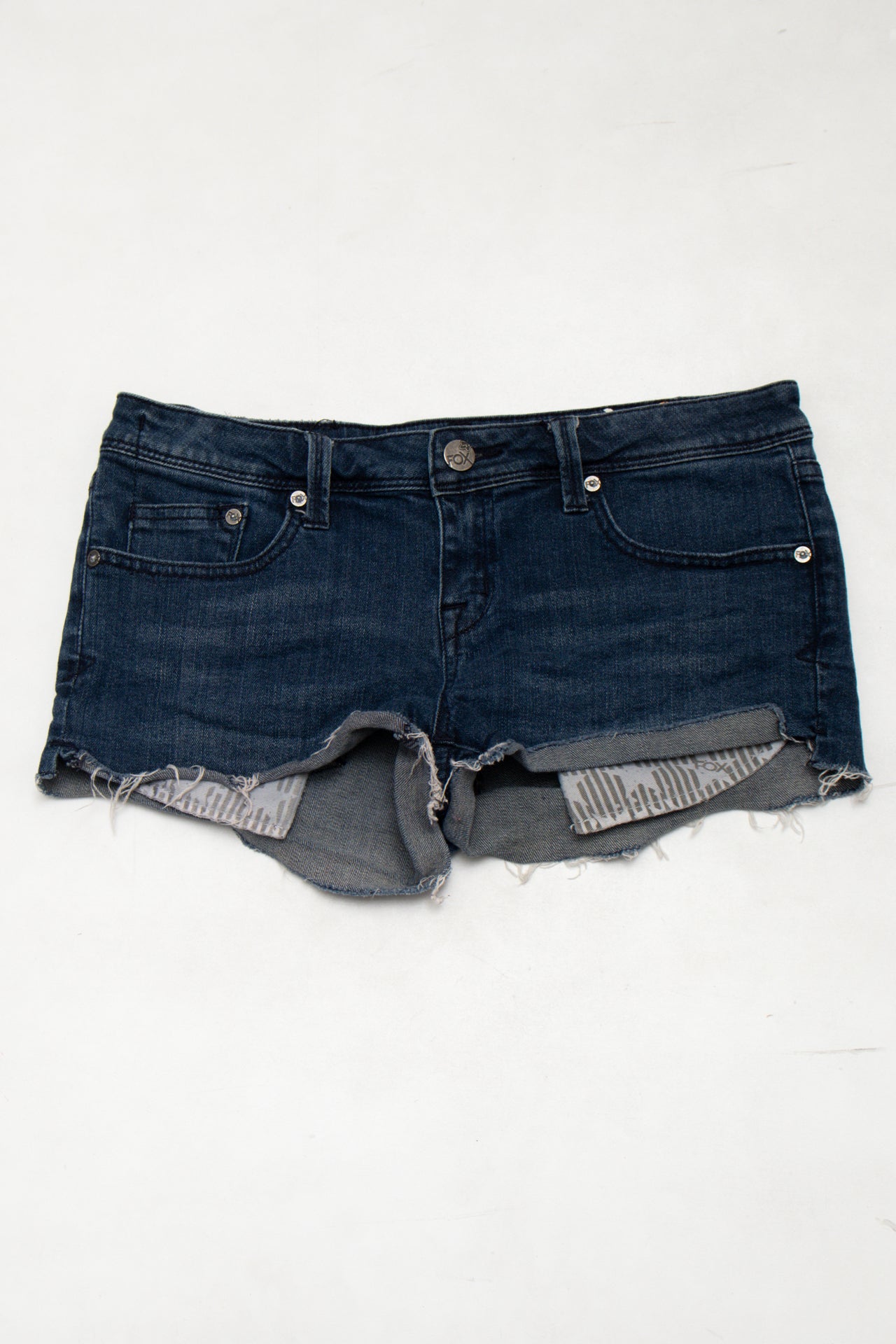 #131 Fox Denim Shorts Dark Blue | c. 174 | Size 10