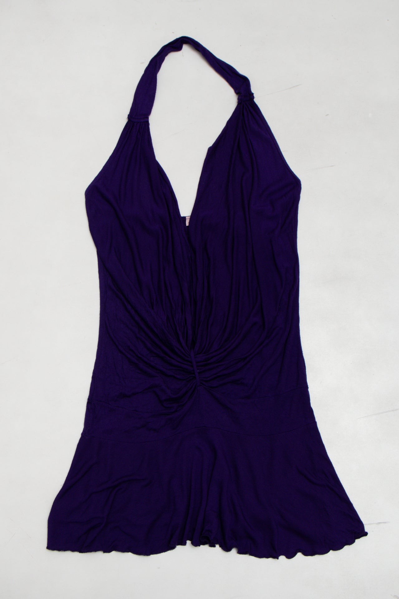 #140 B Sharp Halter Top Purple | c. 173 | Size 10