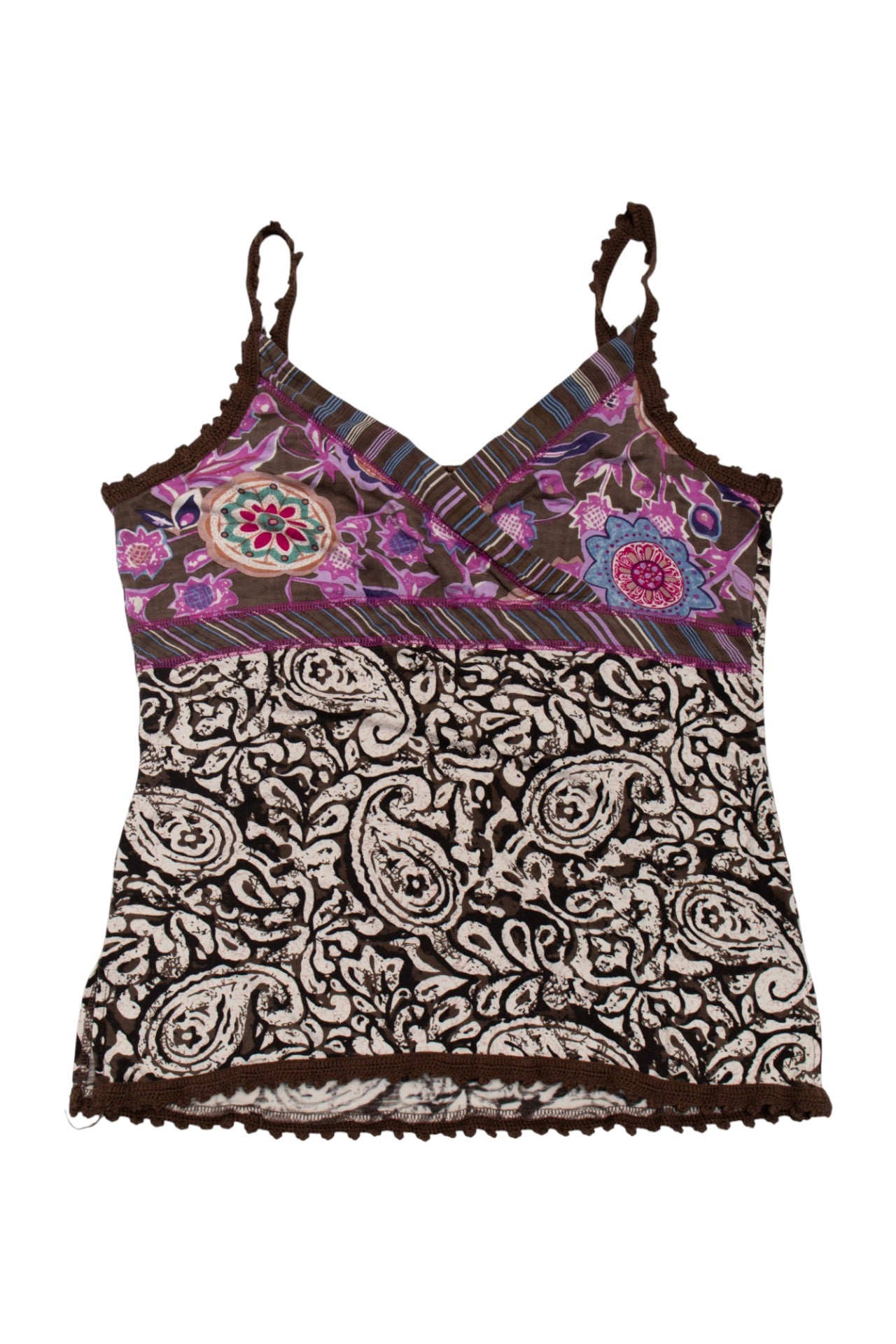 #141 Lynne Ritchie Camisole Top Brown | c. 173 | Size 8