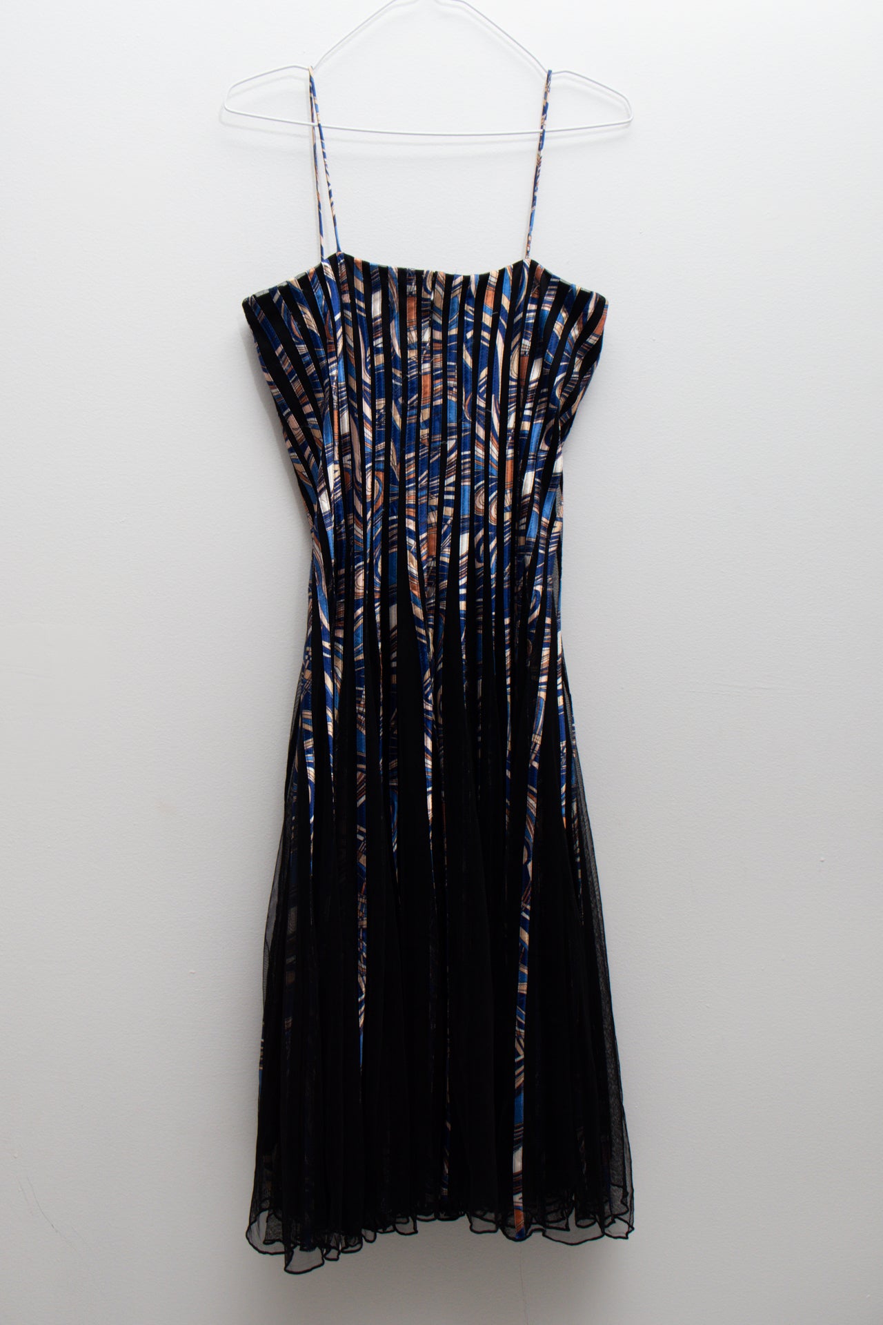 #196 Gilani Spaghetti Strap Midi Dress Black | c. 173 | Size 10