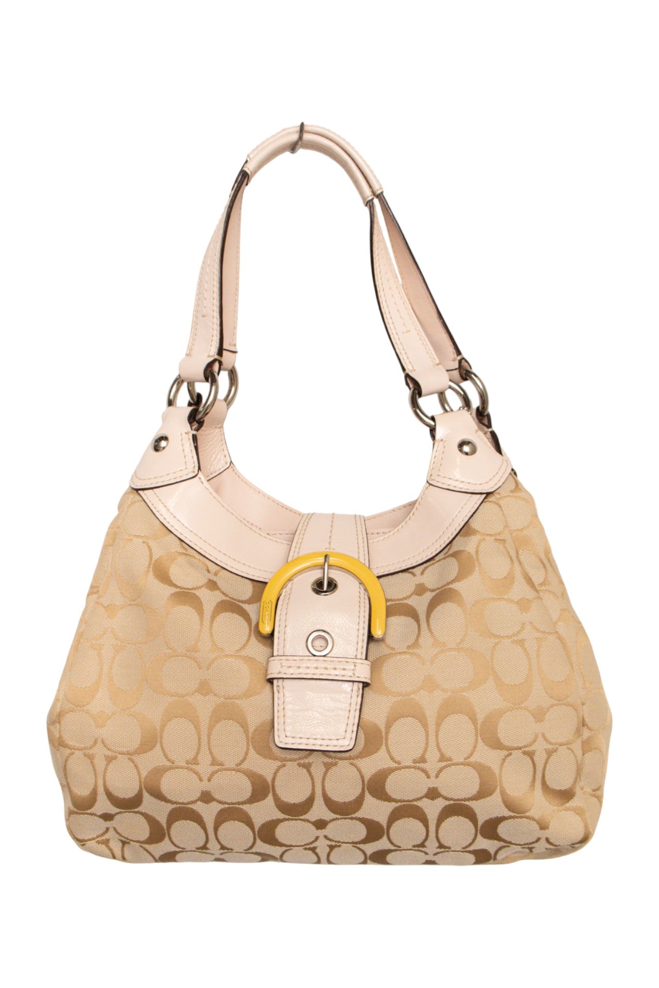 #269 Coach Shoulder Bag Blush and Beige | c. 174