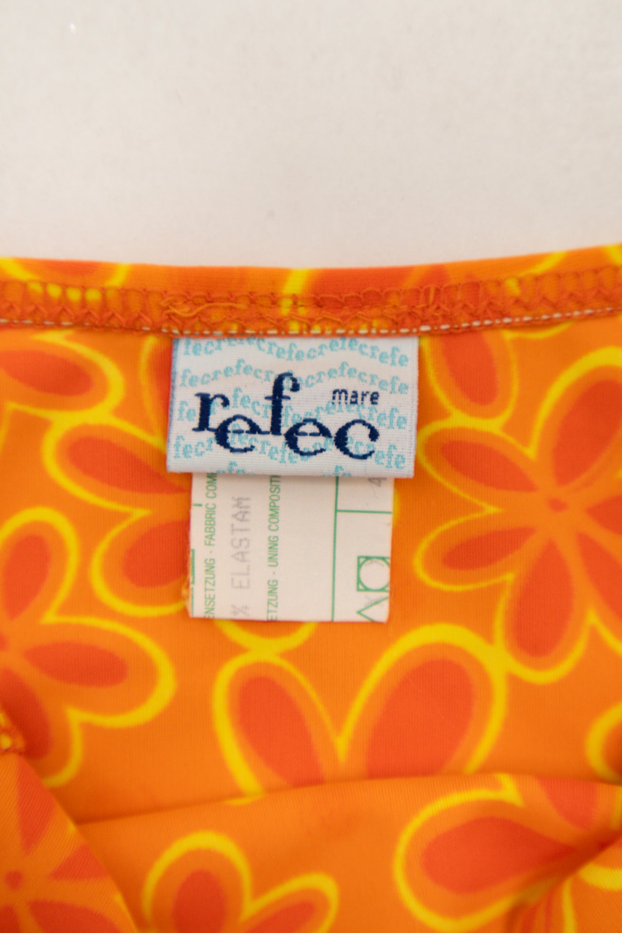 #219 Refece Bikini Set (bra Top And Brief Bottoms) Orange | c. 173 | Size 10