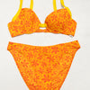 #219 Refece Bikini Set (bra Top And Brief Bottoms) Orange | c. 173 | Size 10