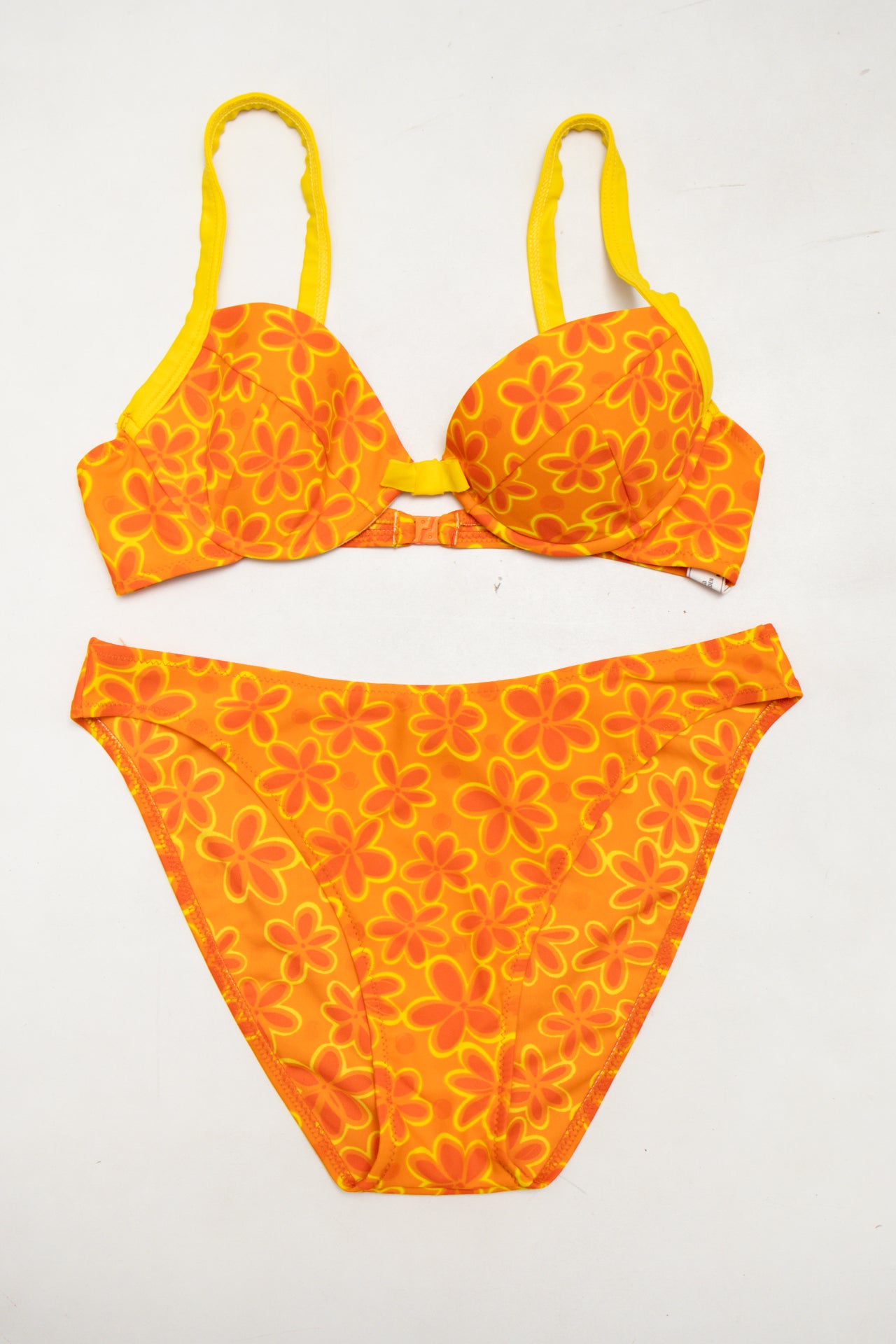#219 Refece Bikini Set (bra Top And Brief Bottoms) Orange | c. 173 | Size 10