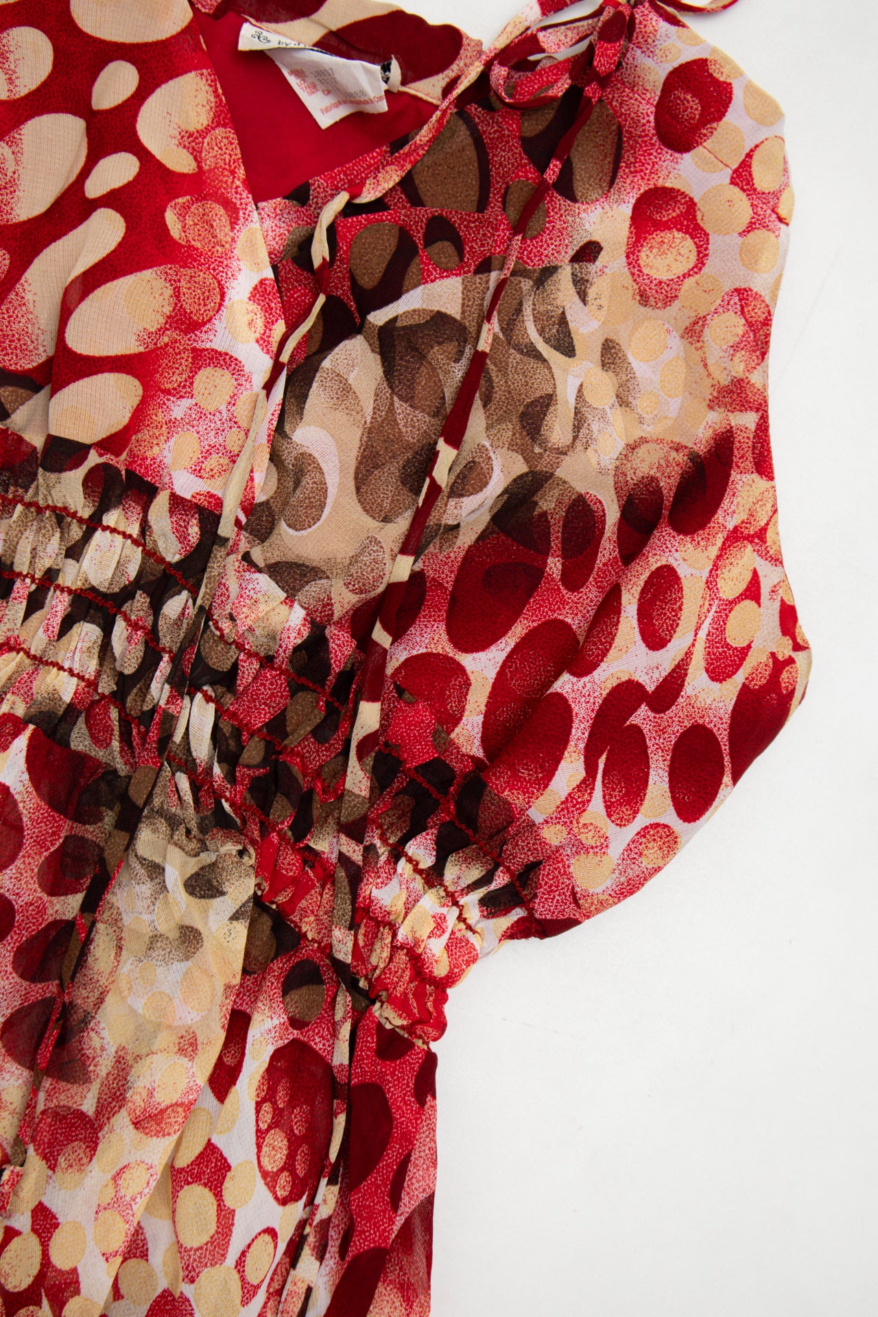 #35 Abria By D.p. Altamonte Sleeveless Top Red | c. 173 | Size 10