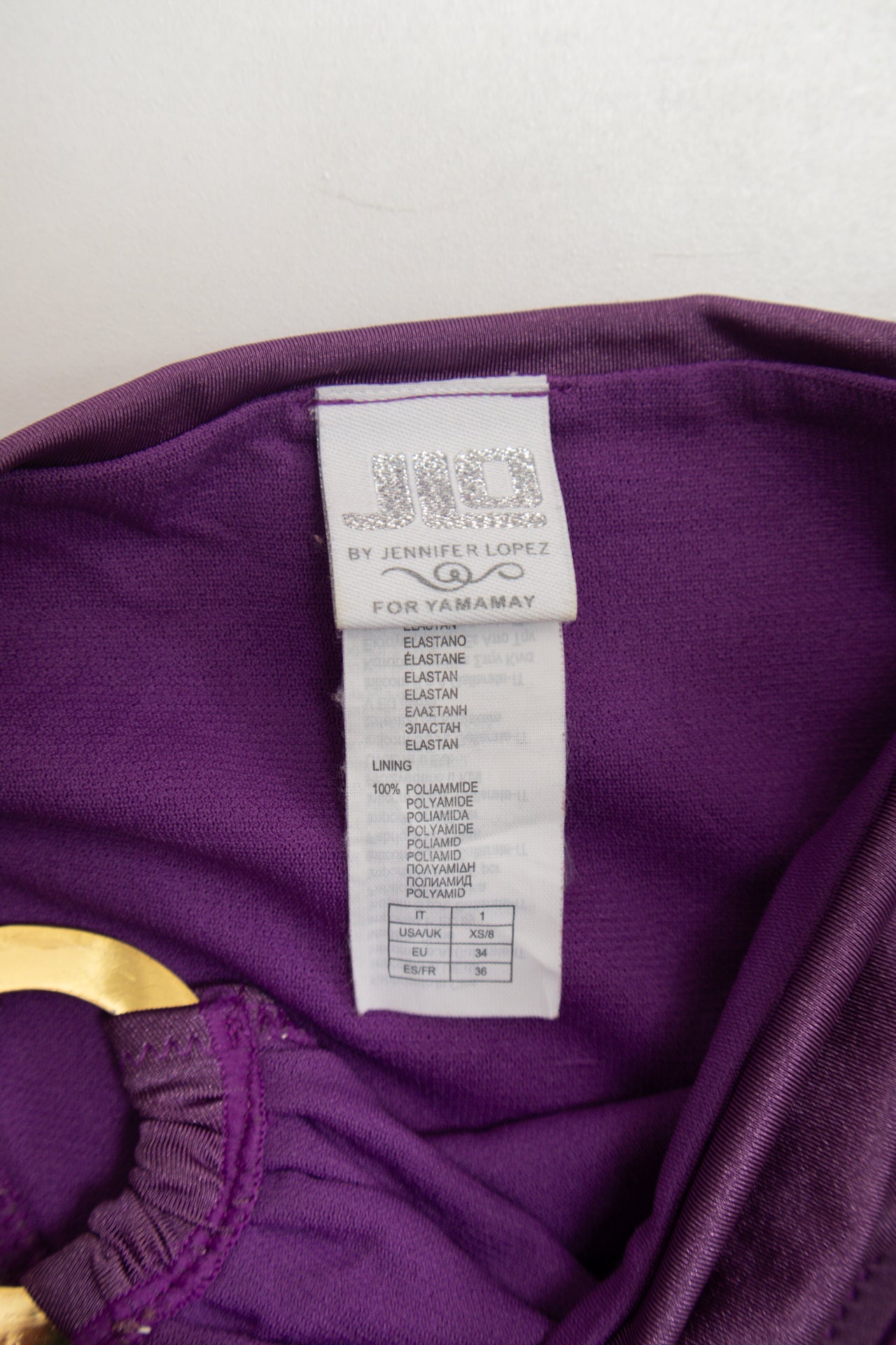 #94 Jlo By Jennifer Lopez For Yamamay Bikini Purple | c. 176 | Size 6