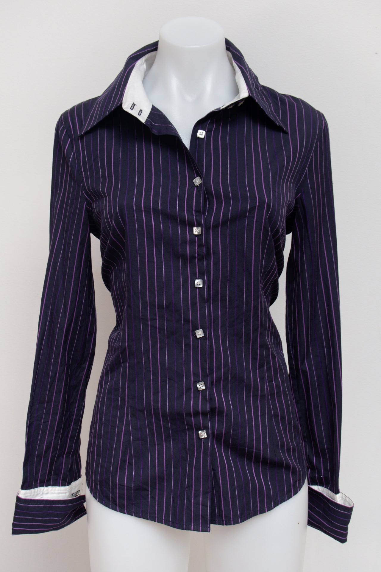 #113 Nicole Benisti T-shirt Navy | c. 176 | Size 10