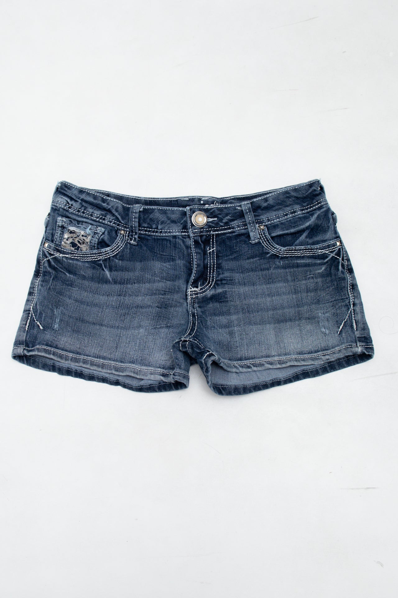 #89 Series Denim Shorts Blue | c. 173 | Size 6